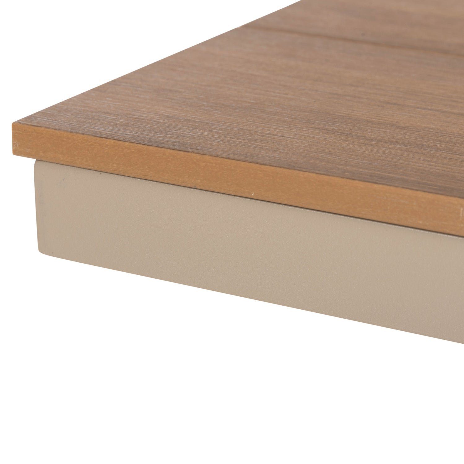 Пейка Таун цвят шампанско-натурал 150x36x45