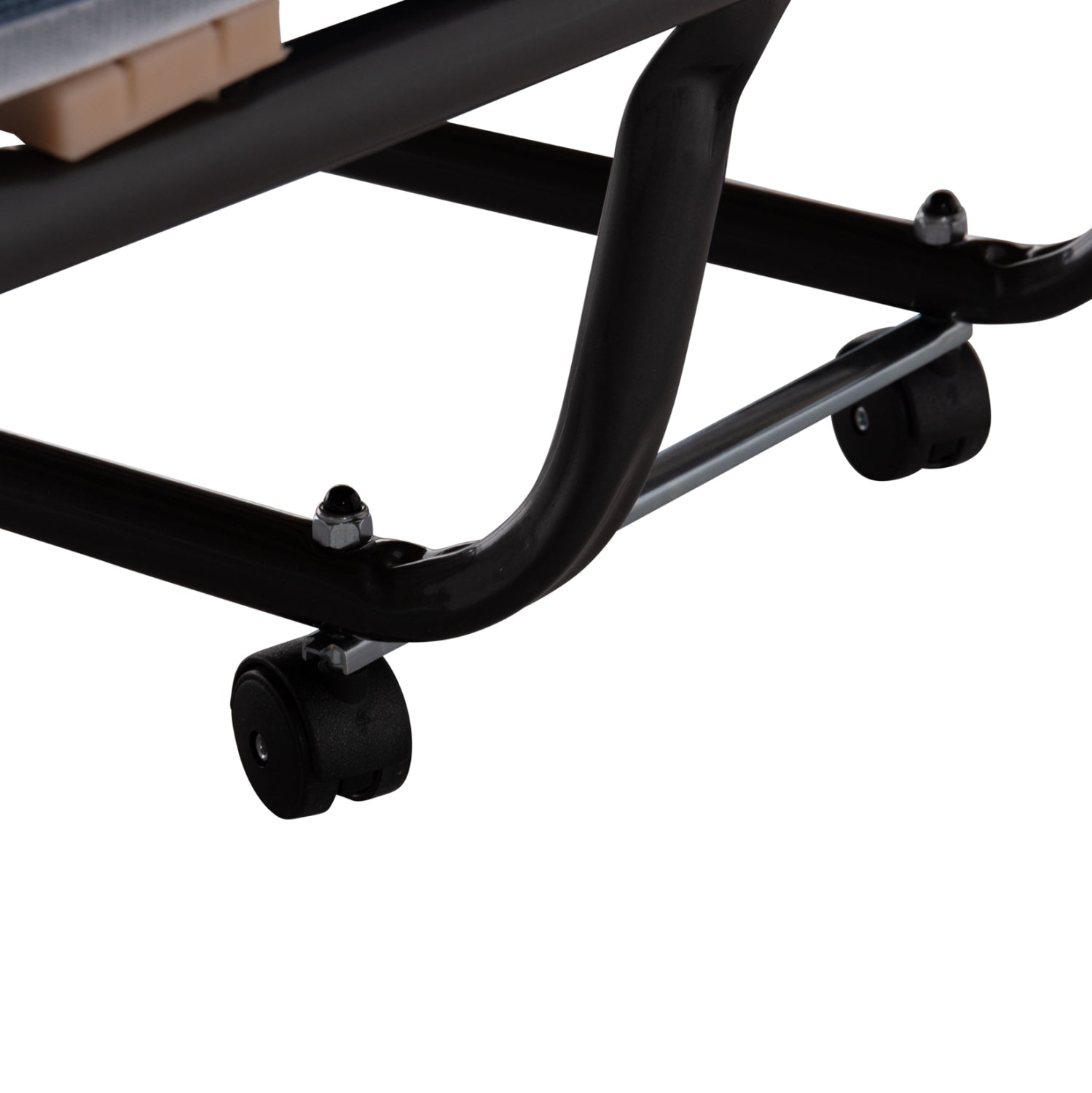 Италианско легло  SLADE с колела и матрак 6,5см дънков вид 80x183x37,5см