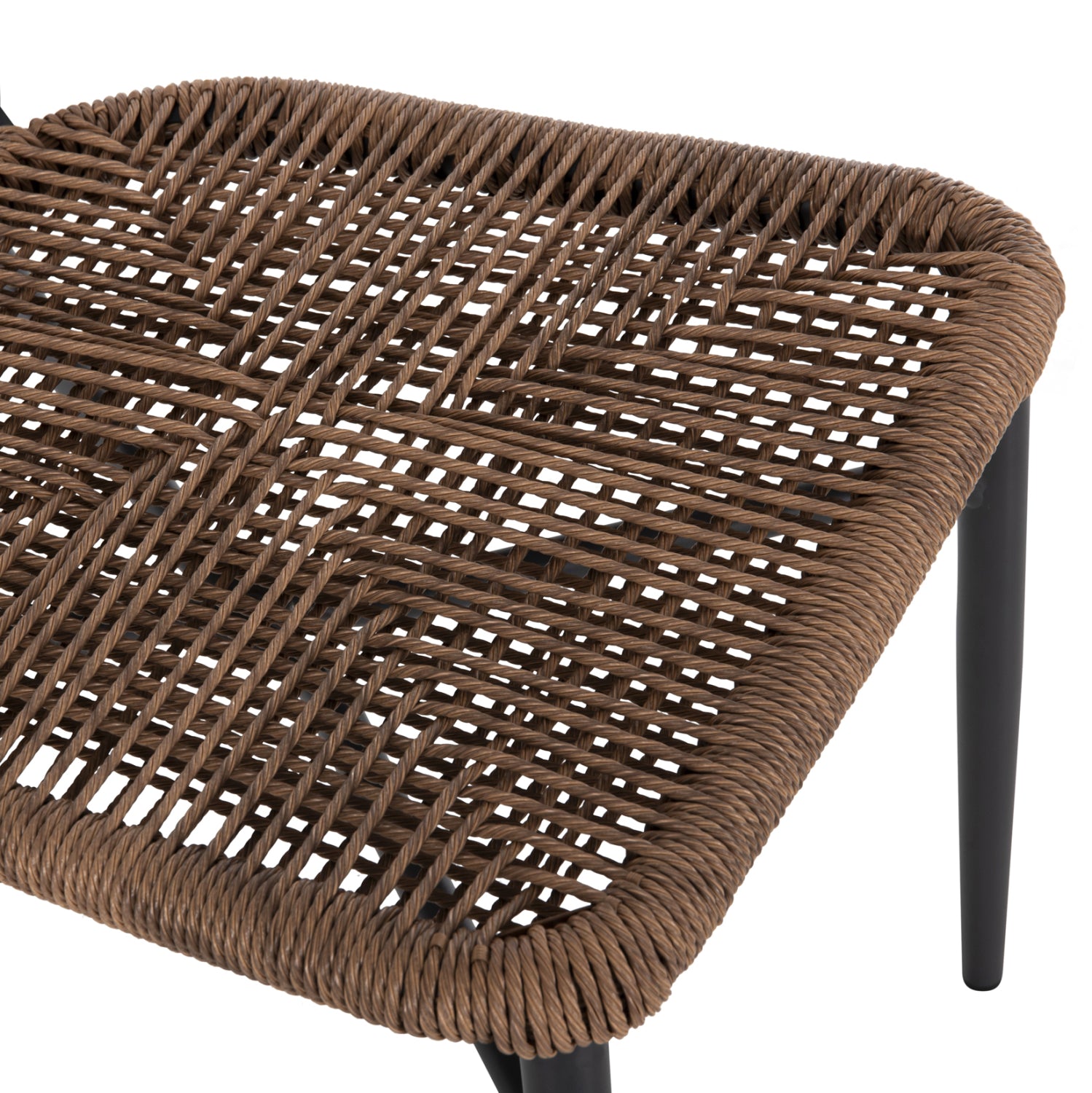 Стол  EULO цвят антрацит 49x60x78см