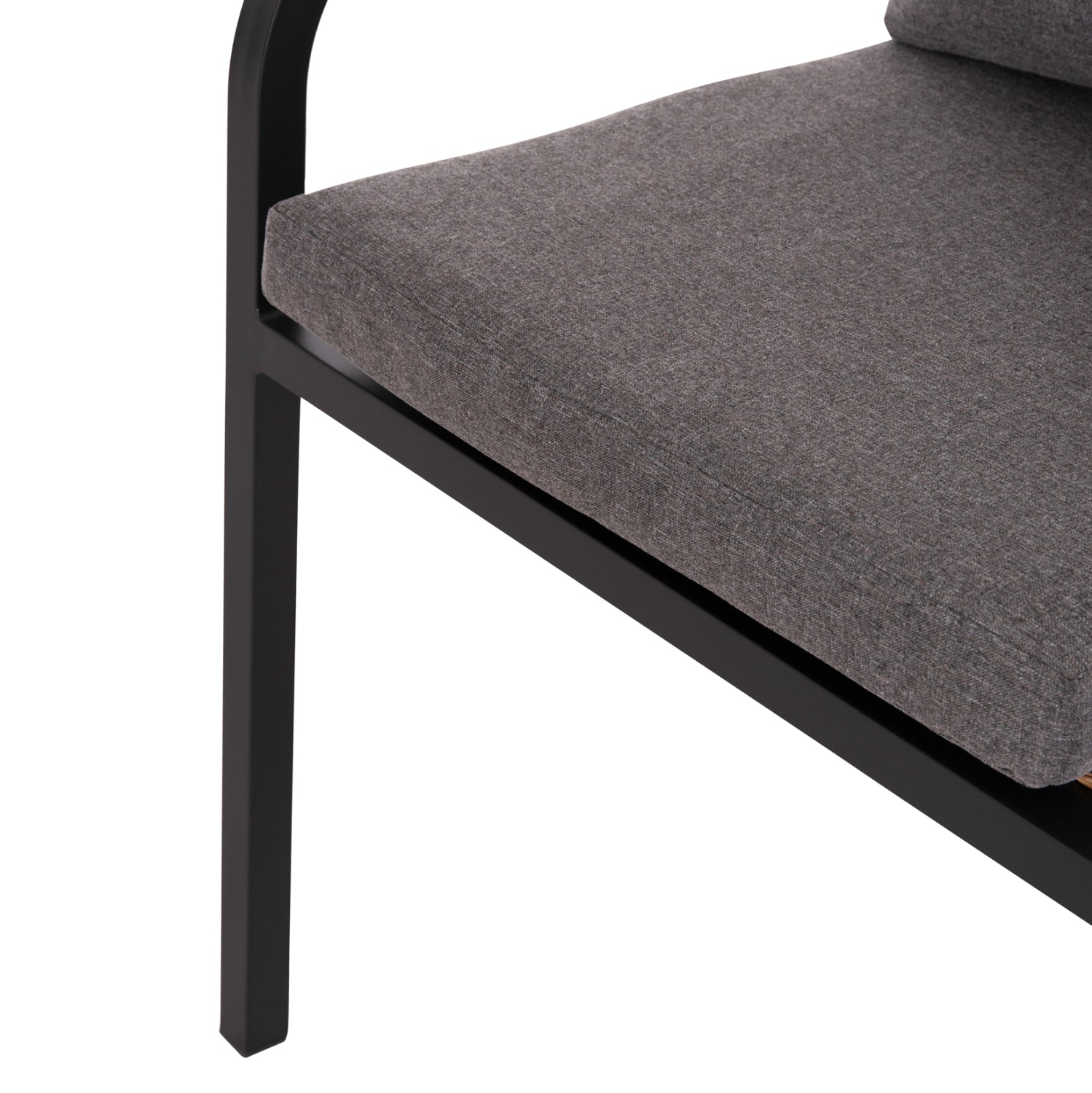 Кресло  MAERLY цвят антрацит 57x60x84