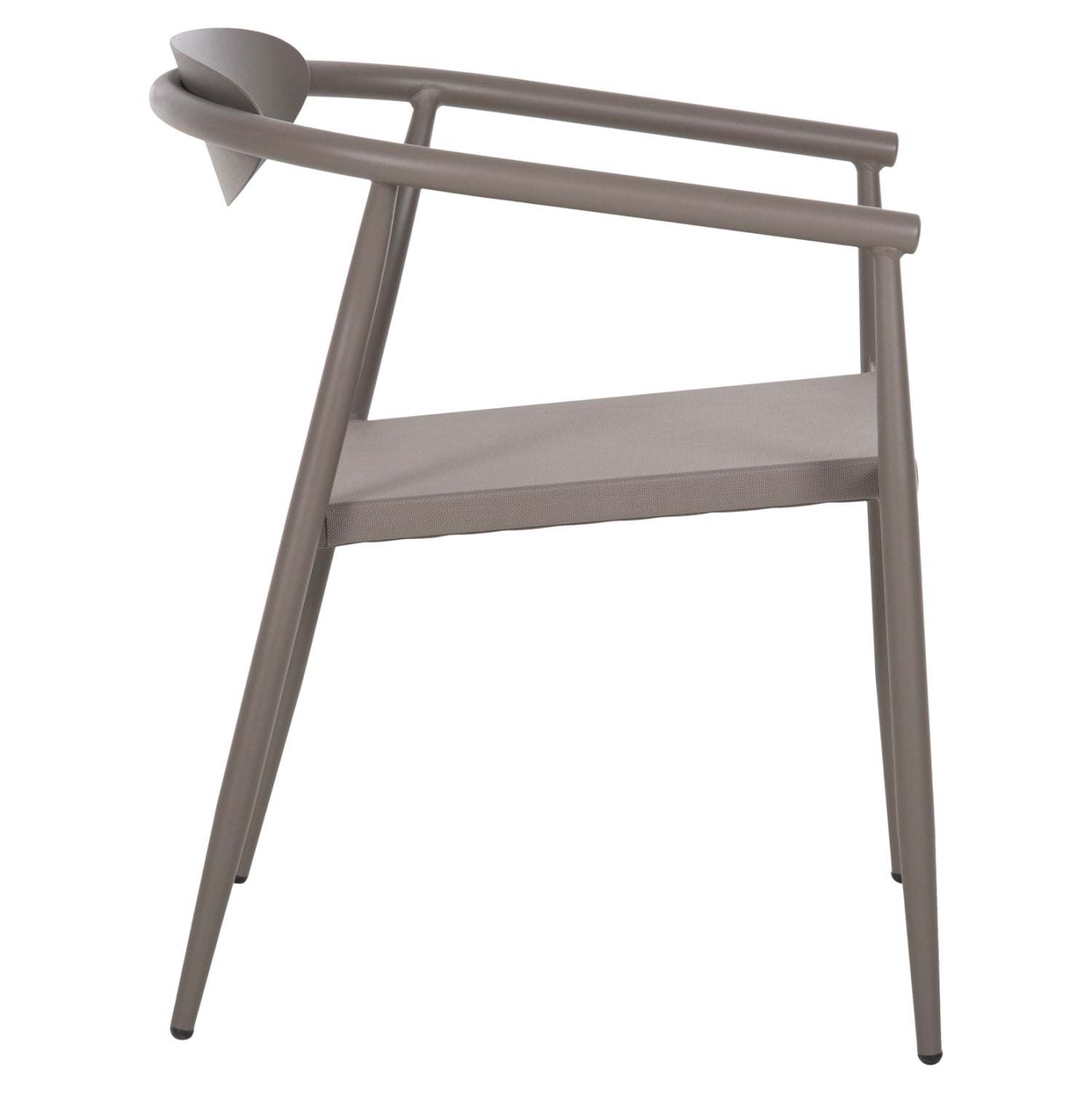 Кресло Шерли цвят шампанско 56x61x74,5 алуминий