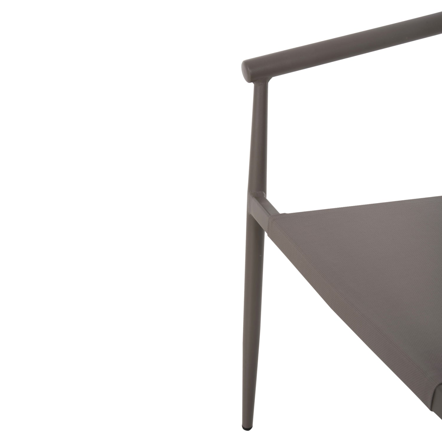 Кресло Шерли цвят шампанско 56x61x74,5 алуминий