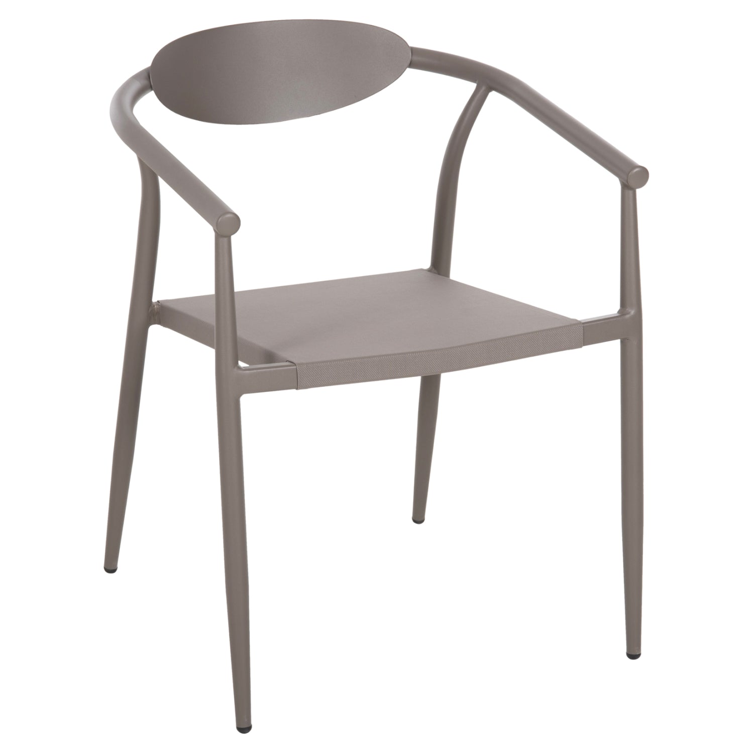 Кресло Шерли цвят шампанско 56x61x74,5 алуминий