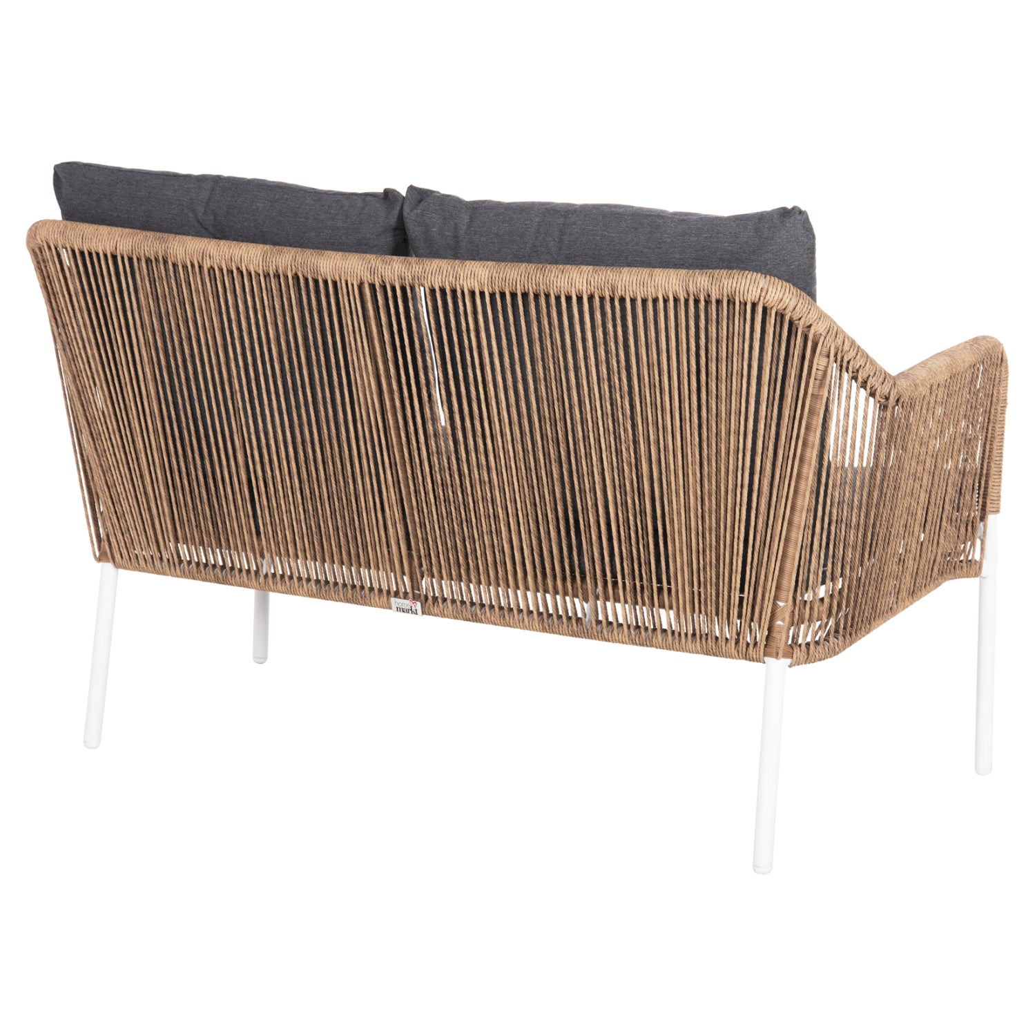 Диван бафинцвят натурал-бял