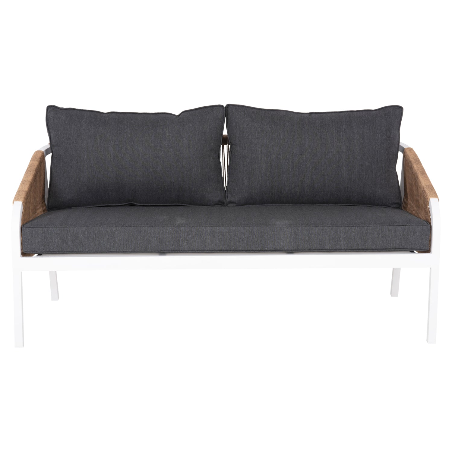 Диван шайцвят натурал-бял