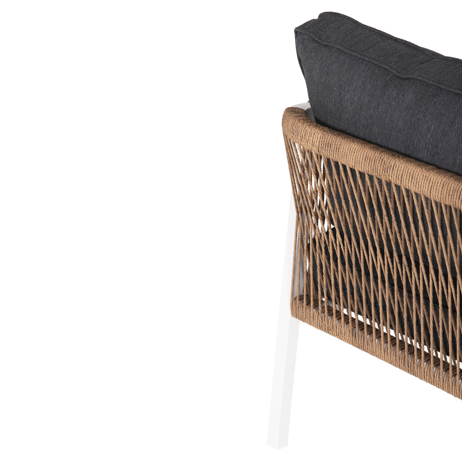 Диван шайцвят натурал-бял