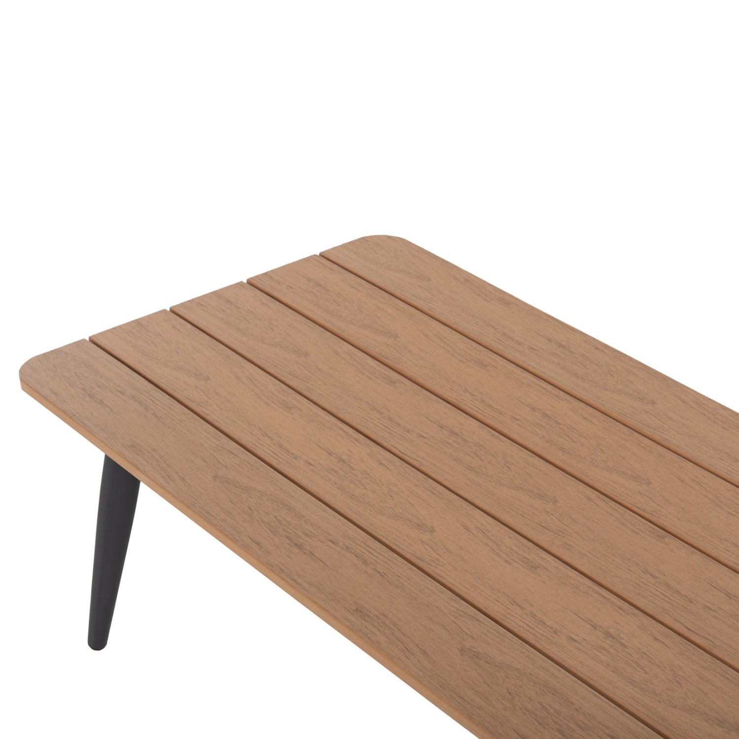 Градински комплект  4 бр MAERLY бежов-антрацит цвят с маса 109x56.5x41