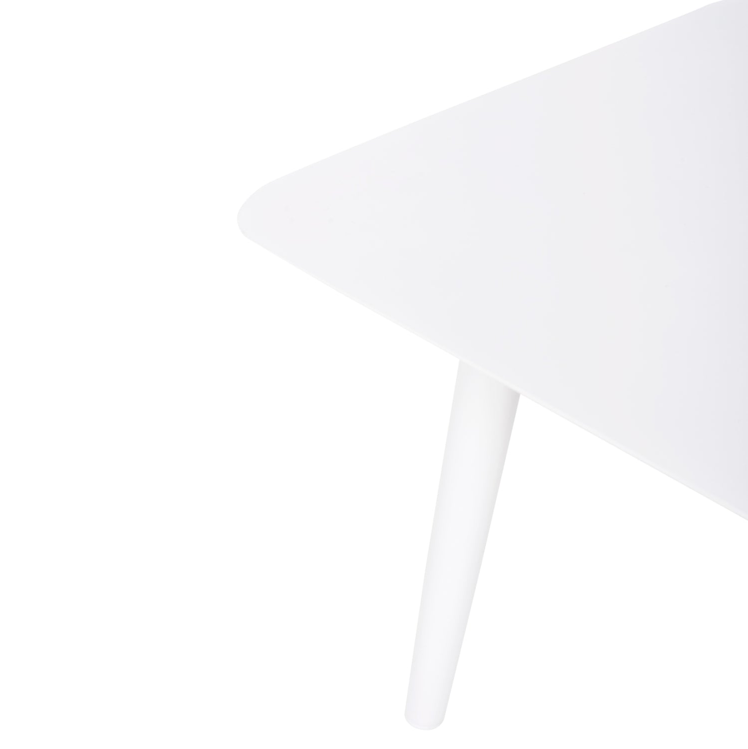 Комплект градински Фрея цвят натурал-бял с маса 90x50x42