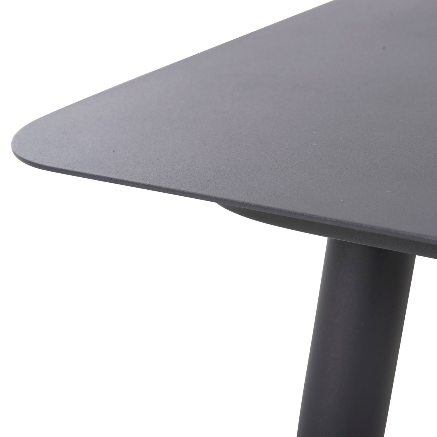 Комплект градински Фрея цвят натурал-антрацит с маса 90x50x42