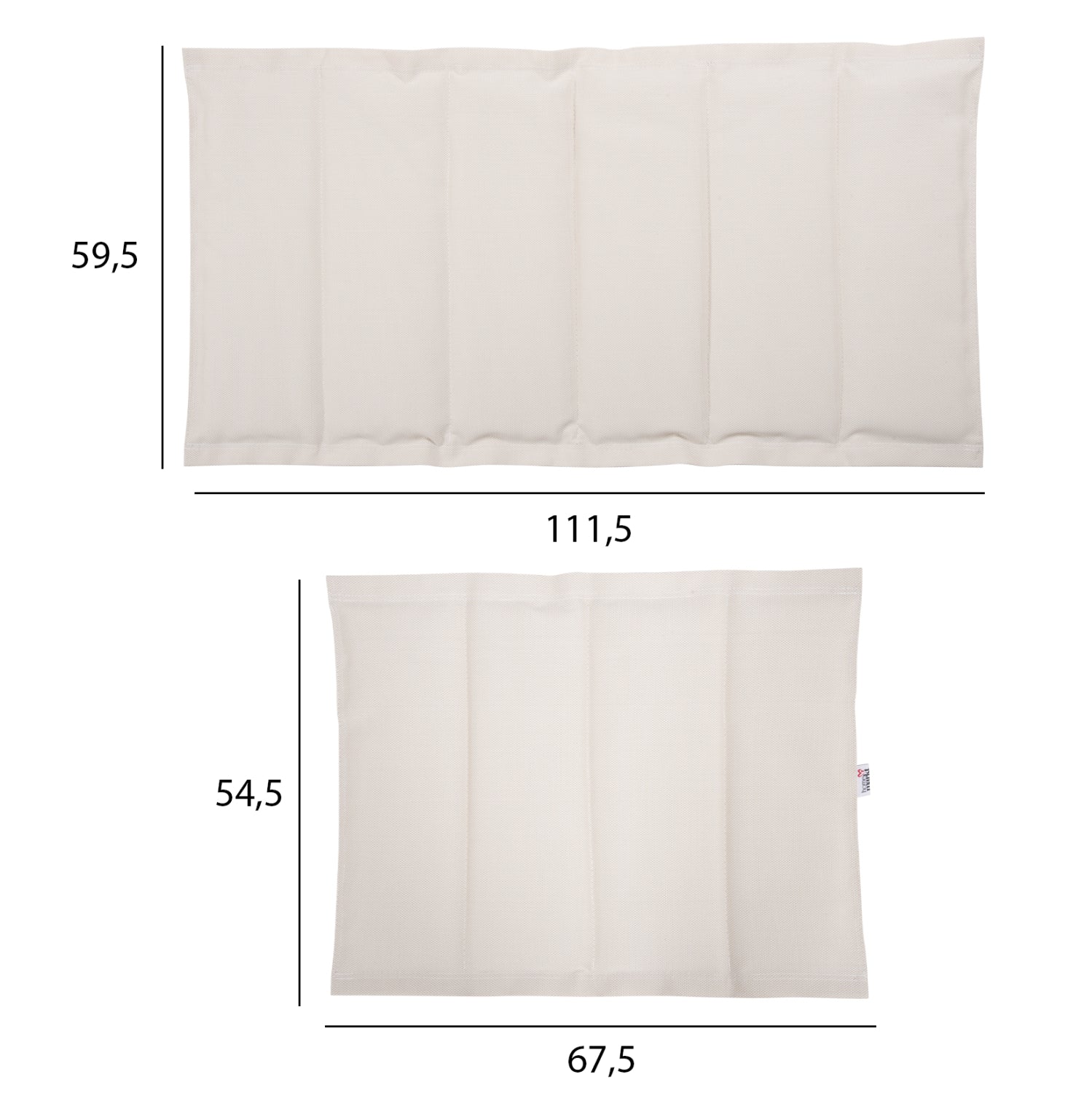 Резервен плат за шезлонг Грета бежов цвят