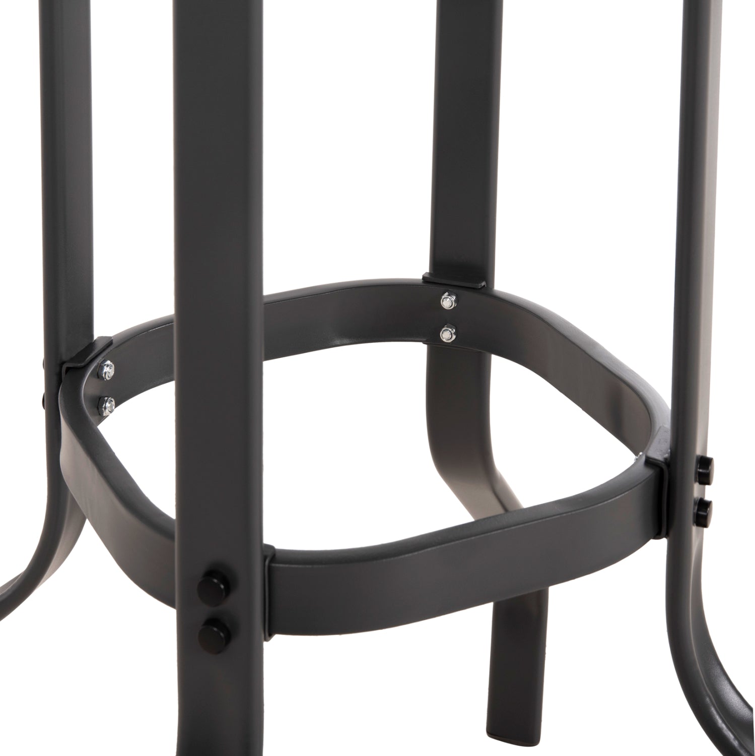 Бар маса FIGGY сив цвят 60x60x100см