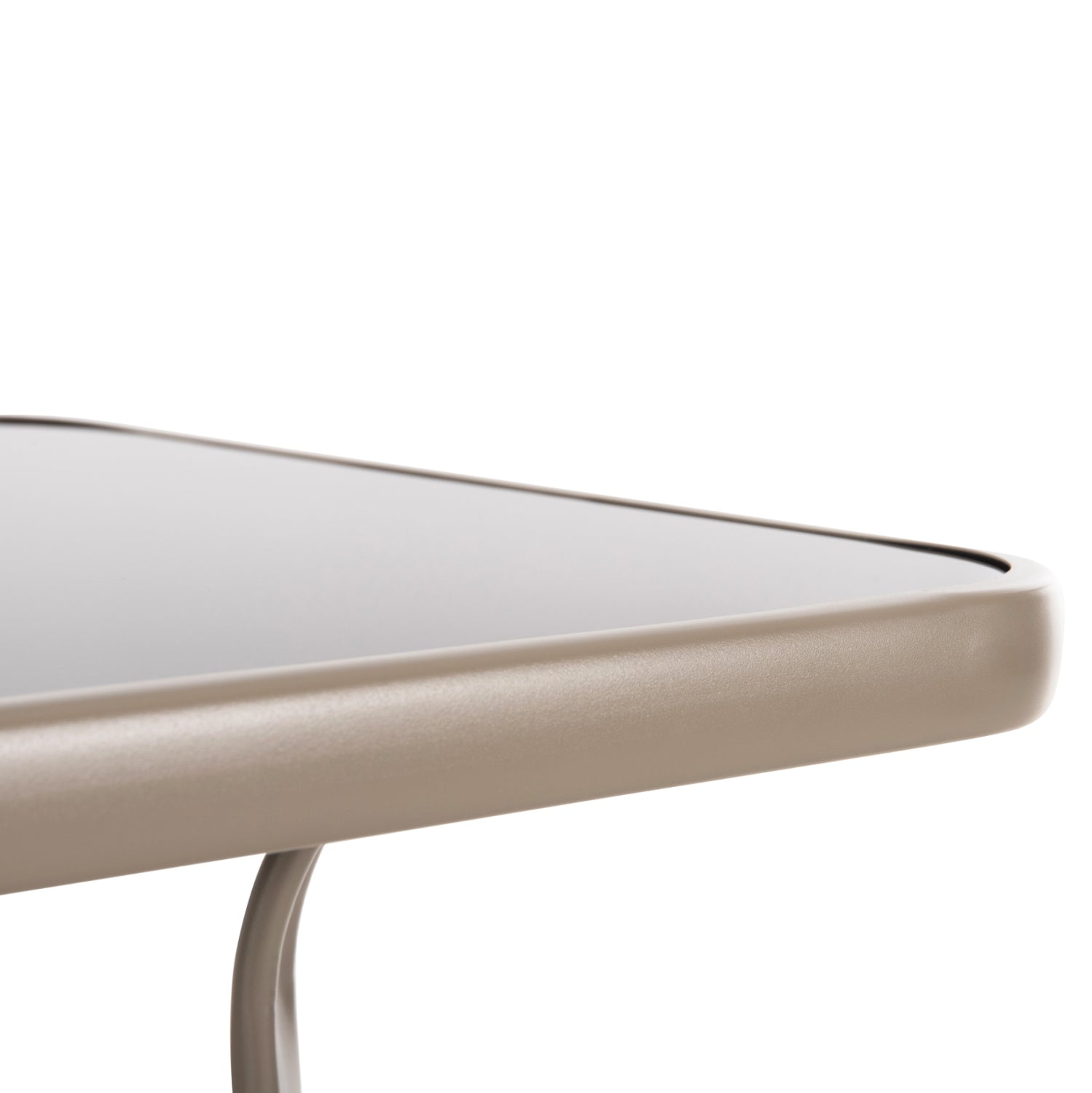 Бар маса FIGGY  цвят шампанско 60x60x100см