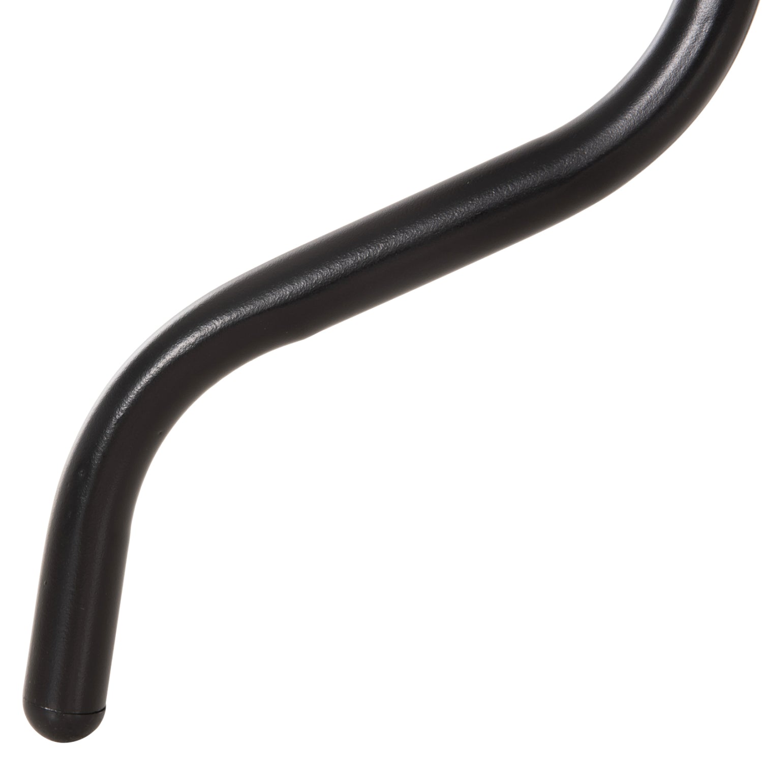 Странична маса Figo метал черно-стъклена повърхност 45x45x51см