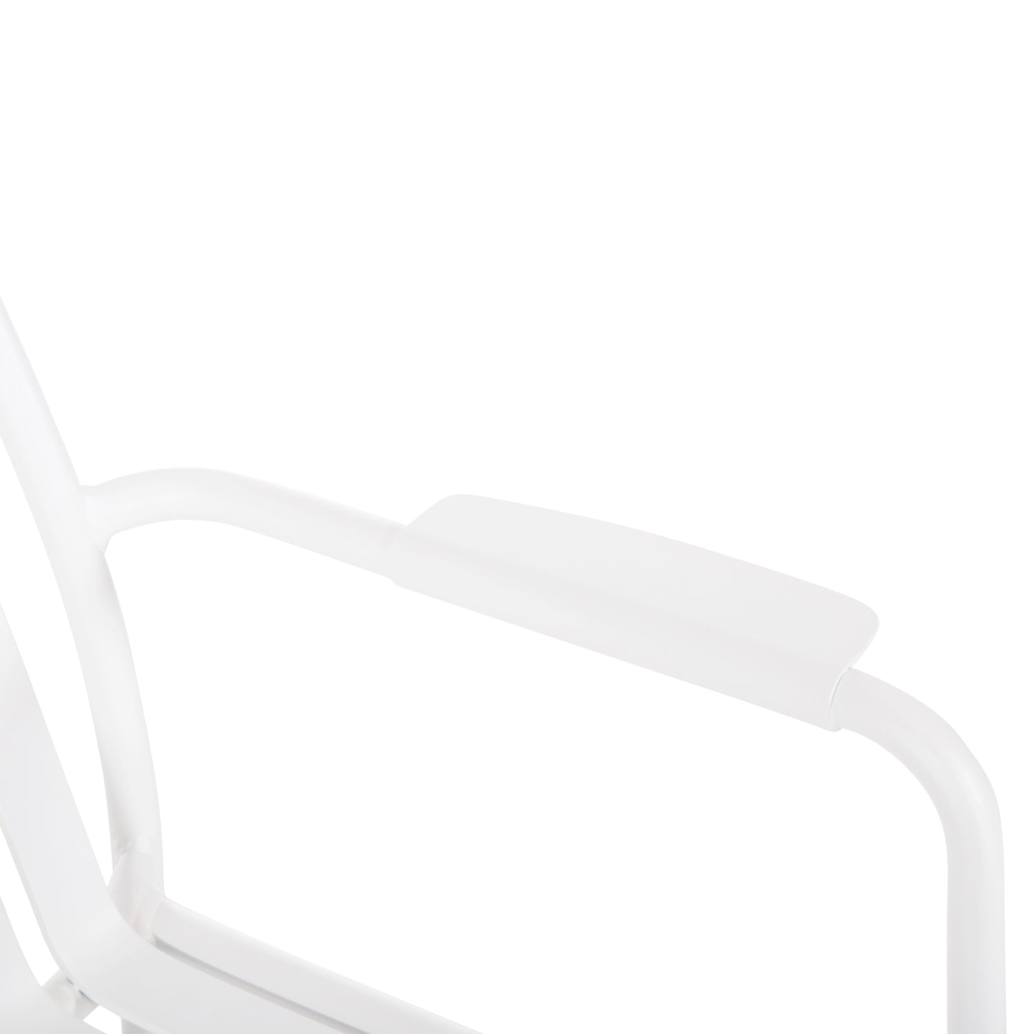 Кресло Ракел бял цвят  63x58x85