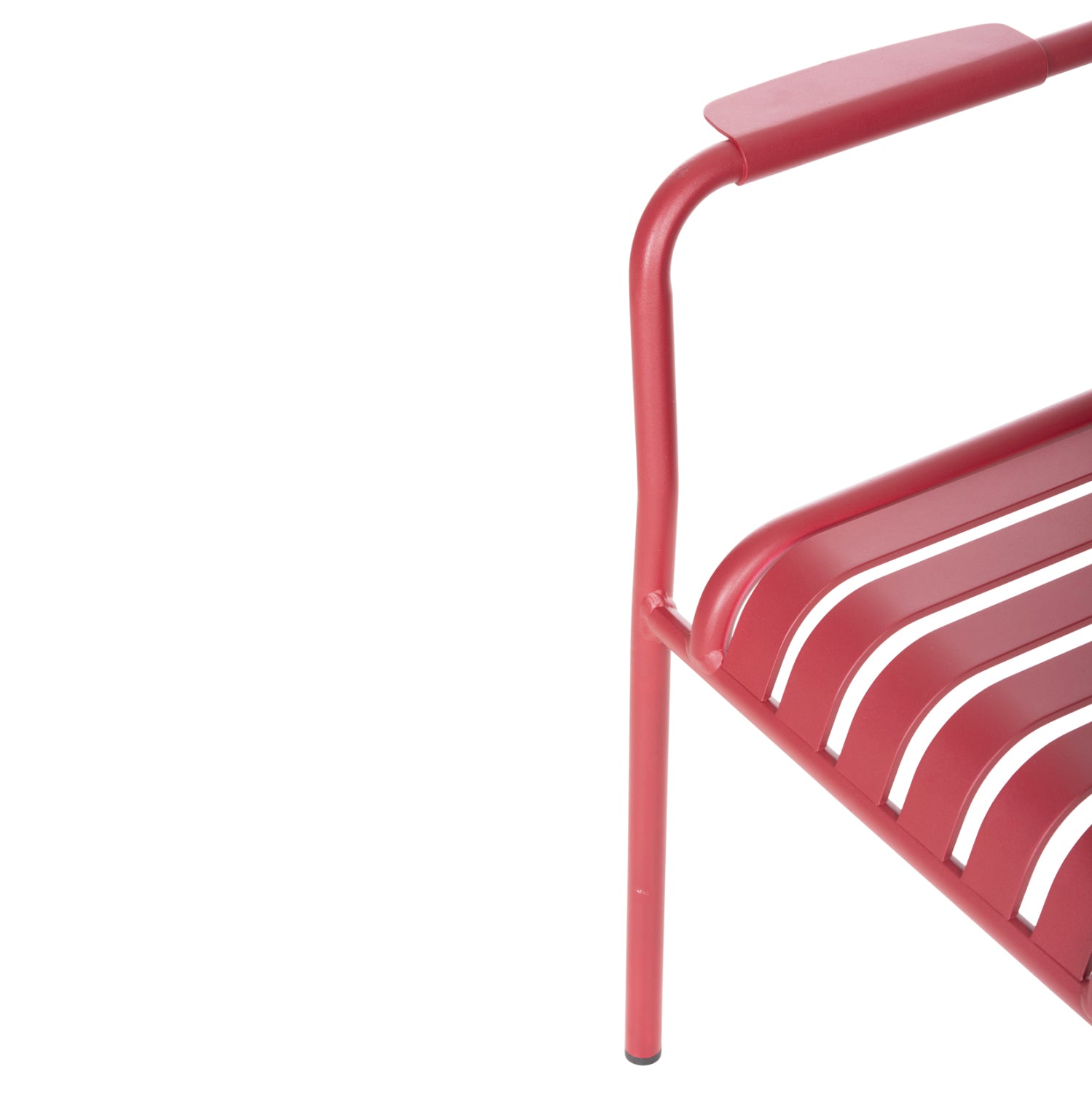 Кресло Ракел червен цвят 63x58x85