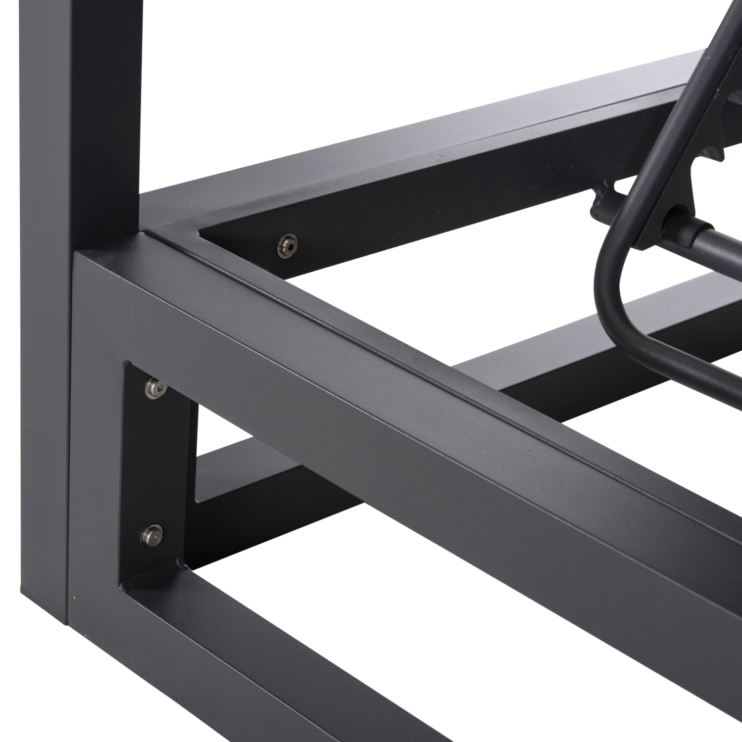 ДВОЕН АЛУМИНИЕВ ПЛАЖЕН ШЕЗЛОГ СЪС СЕННИК CUBE GALLANT GREY 2x2x2m