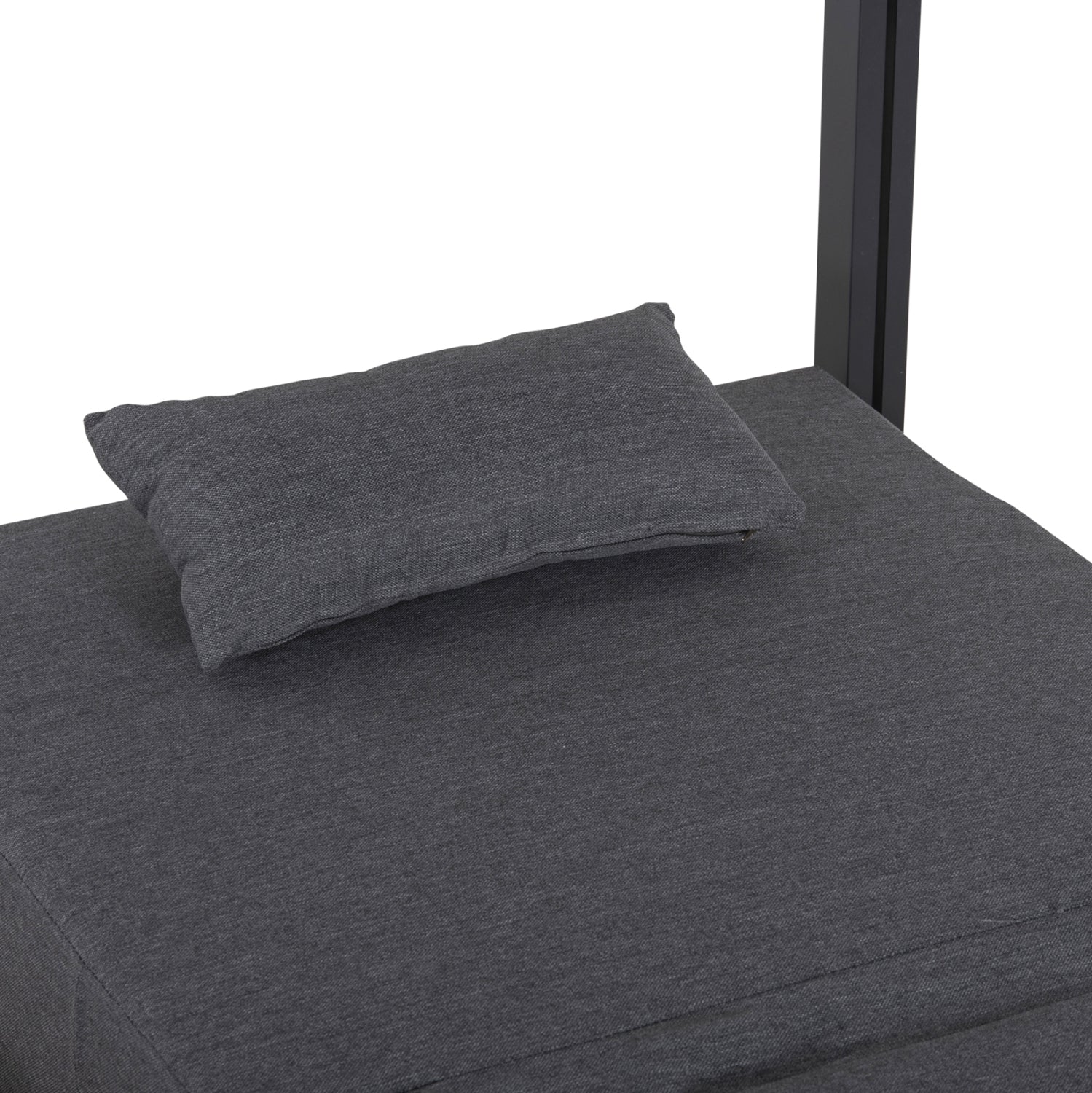 ДВОЕН АЛУМИНИЕВ ПЛАЖЕН ШЕЗЛОГ СЪС СЕННИК CUBE GALLANT GREY 2x2x2m