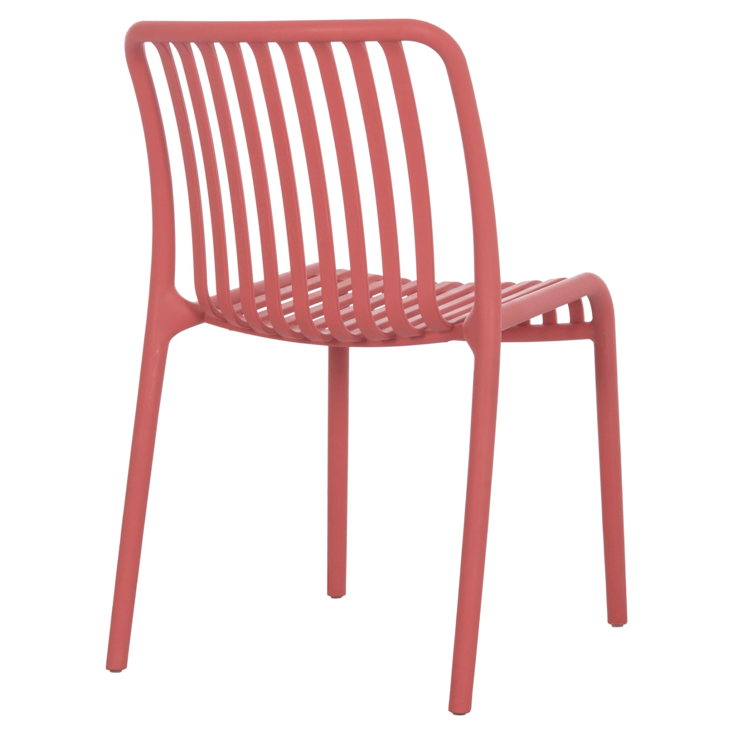 Стол CONVEE  червен цвят 48x56x79