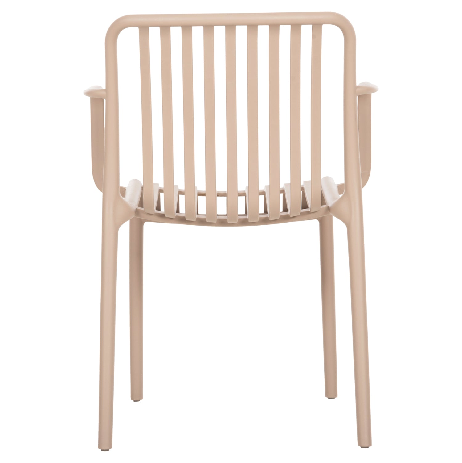 Кресло Конви с подлакътник цвят капучино  55x56x79