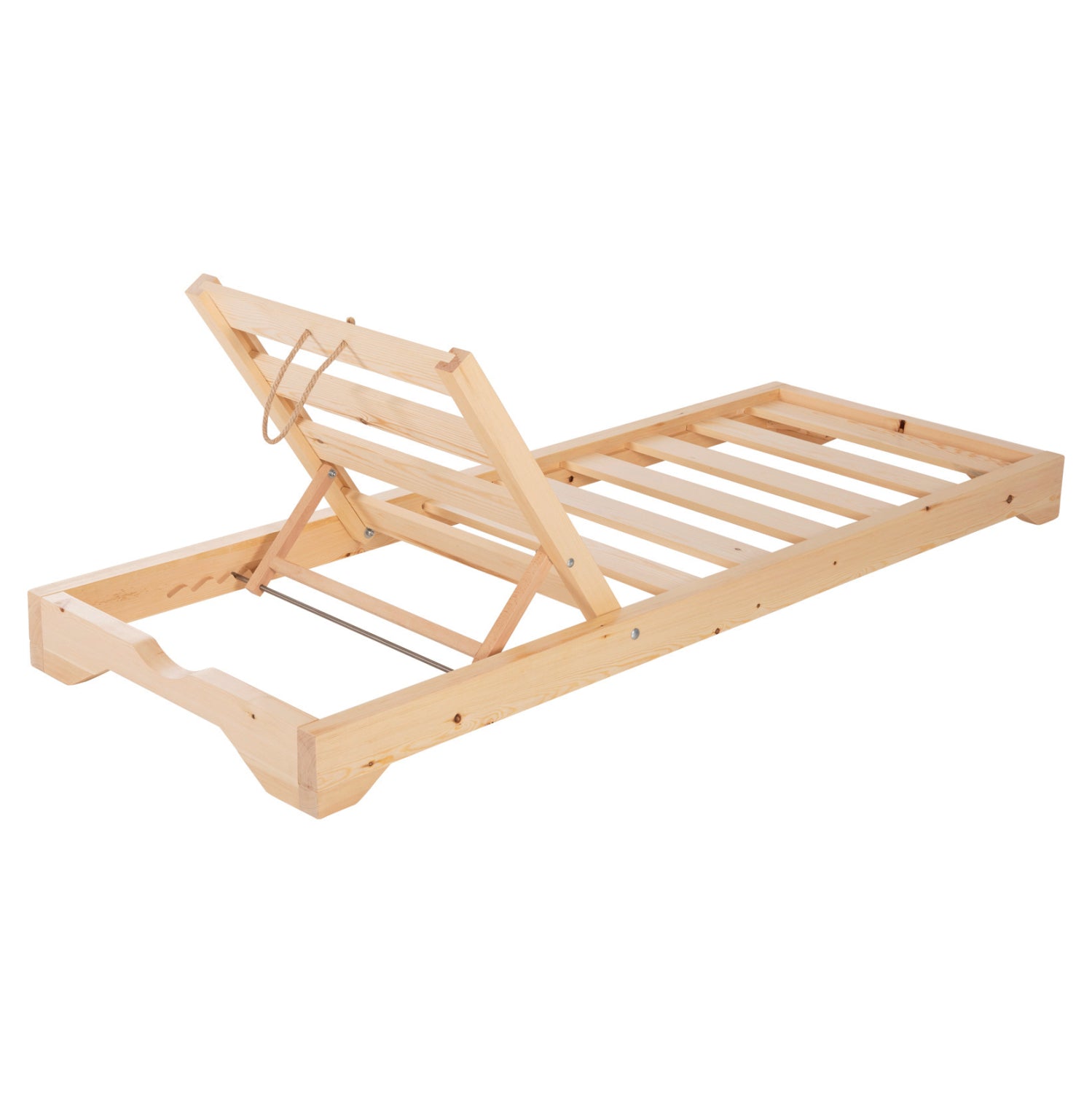 Шелон ikaria натурален боров дървесина 80x208x32-100см