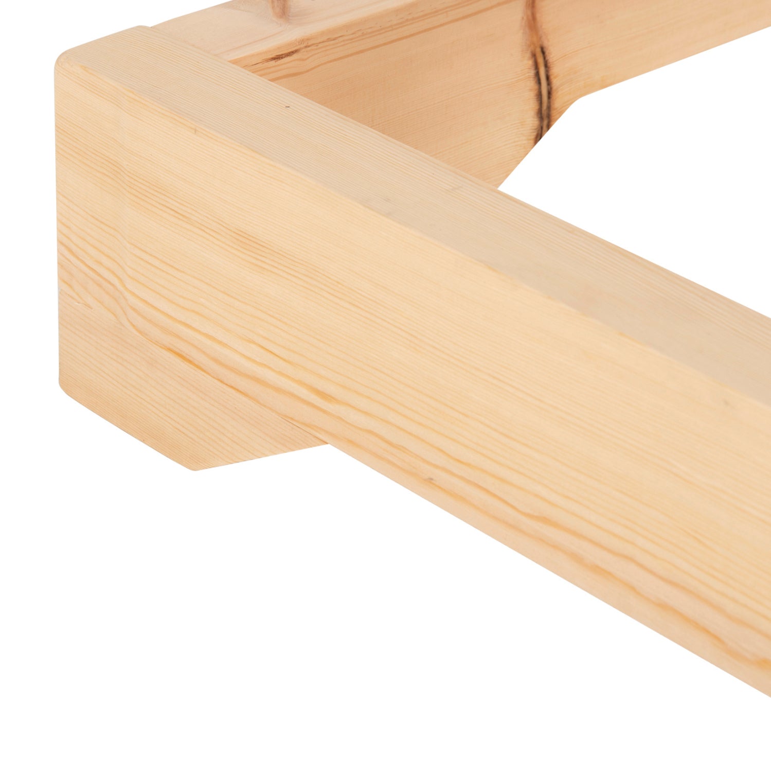 Шелон ikaria натурален боров дървесина 80x208x32-100см