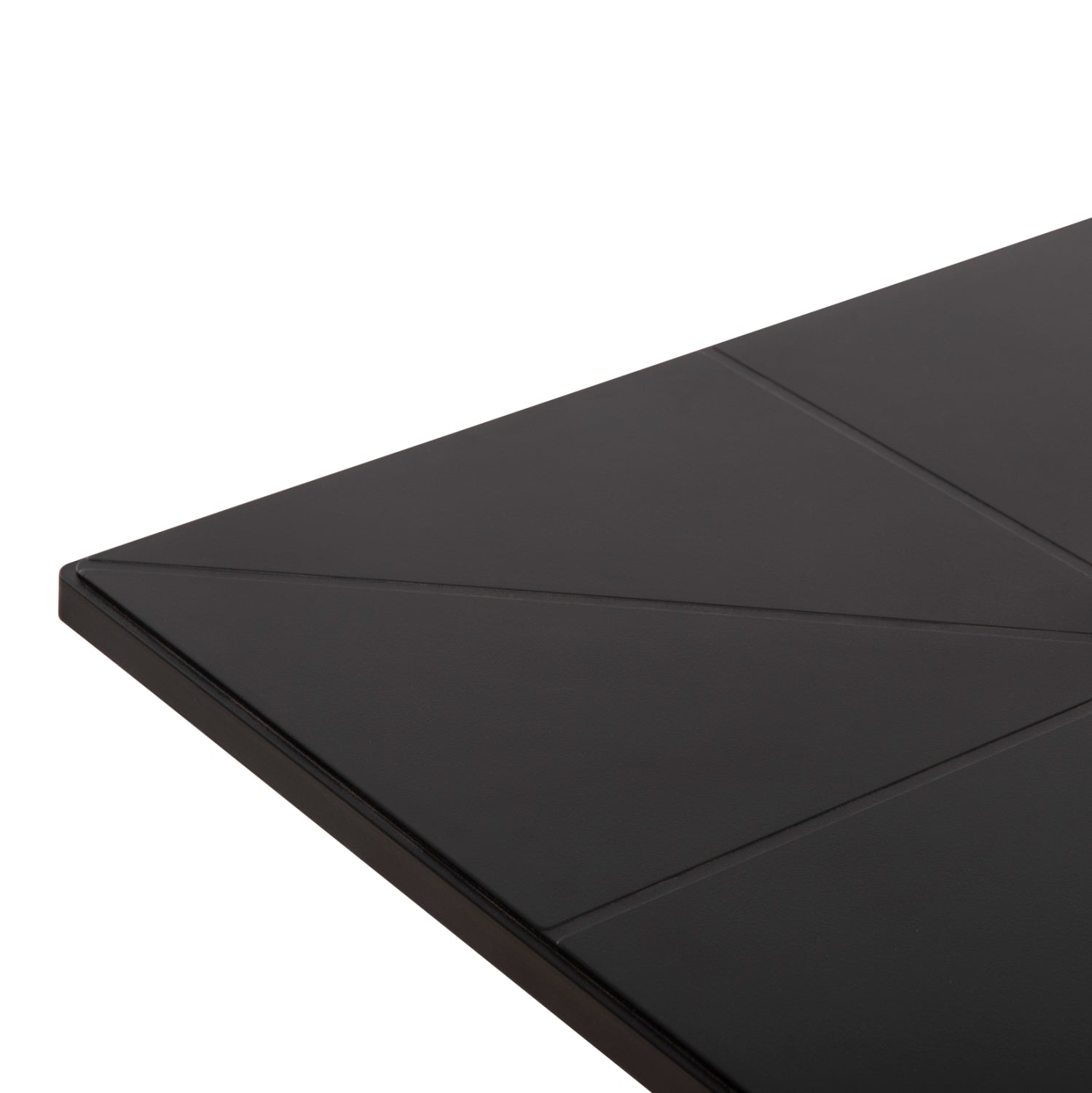 Маса Тери полипропилен -черен цвят 60/60см