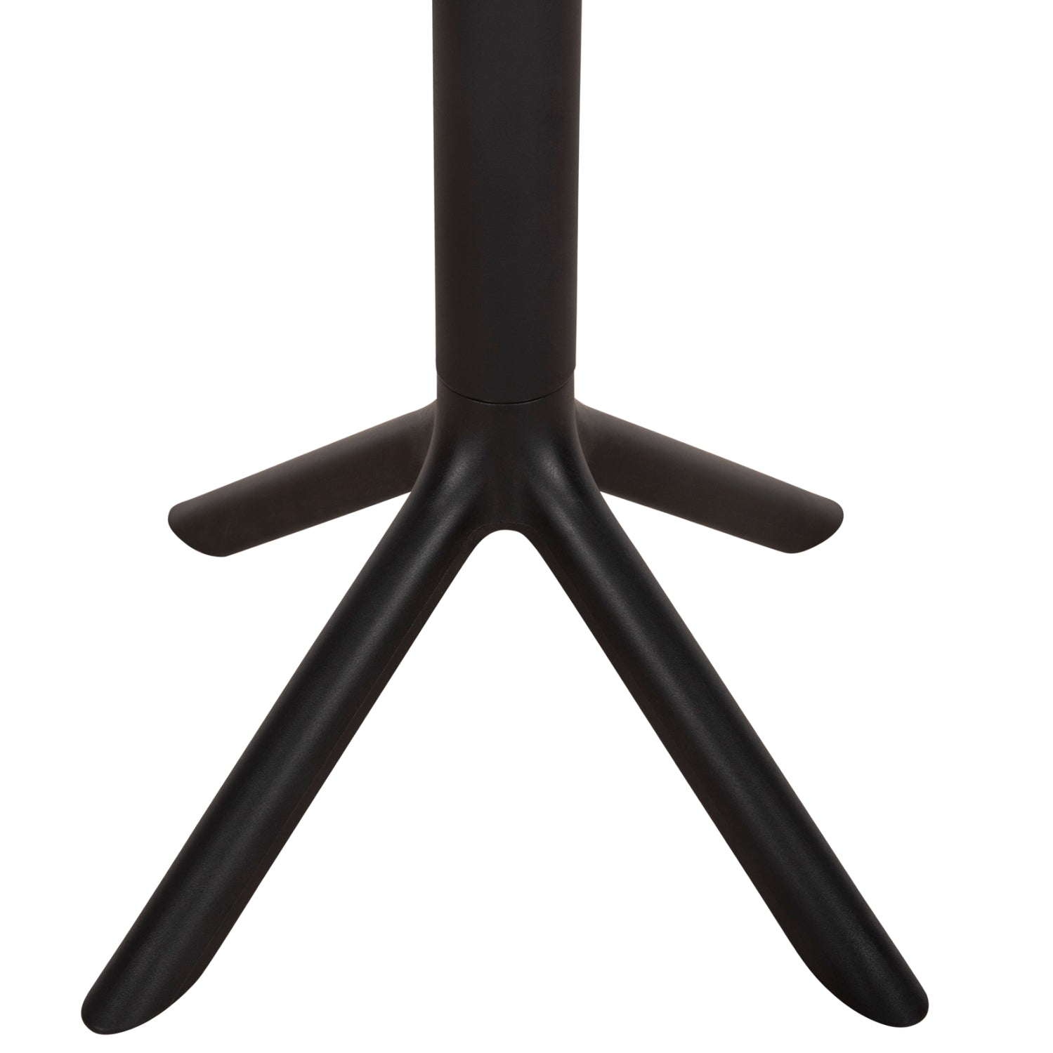 Маса Тери полипропилен -черен цвят 60/60см