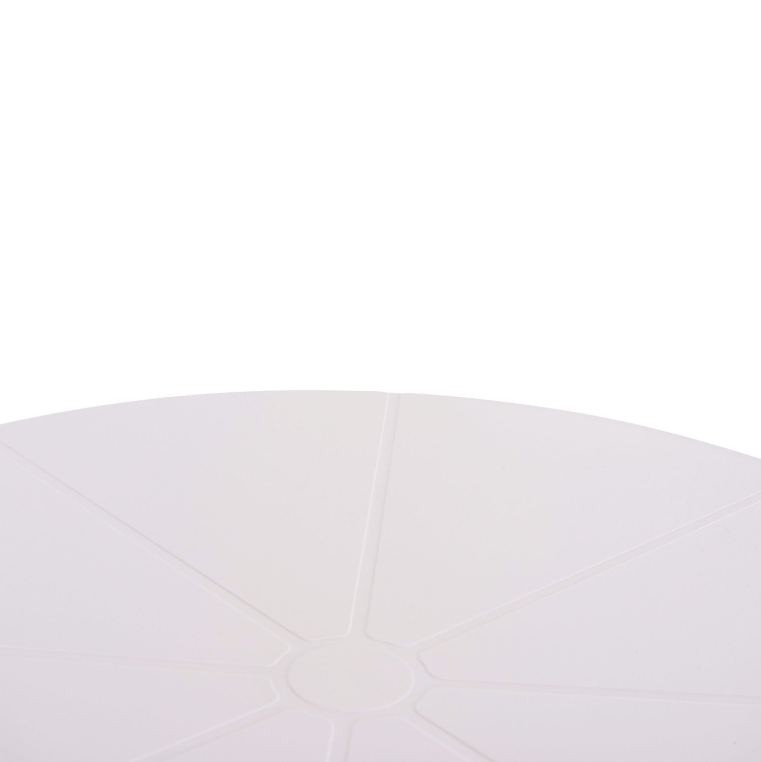 Кръгла бар маса Тerrin полипропилен бял φ60x106hcm