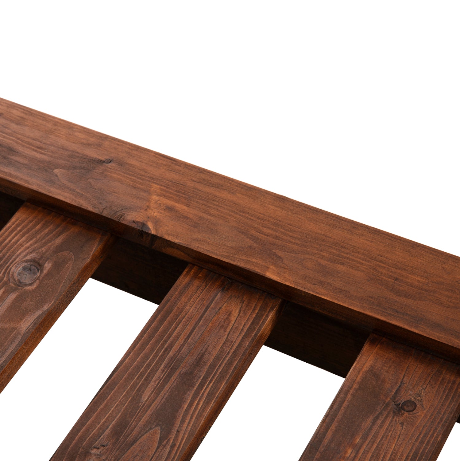 Шезлонг Македония цвят орех /борова дървесина 200x92x23,5-73