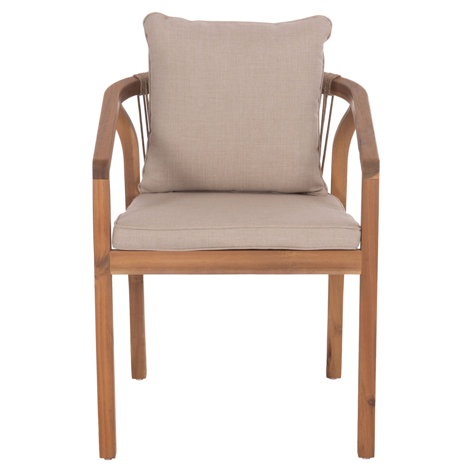 Стол CONTREL цвят натурал-бежов 61x58x75см