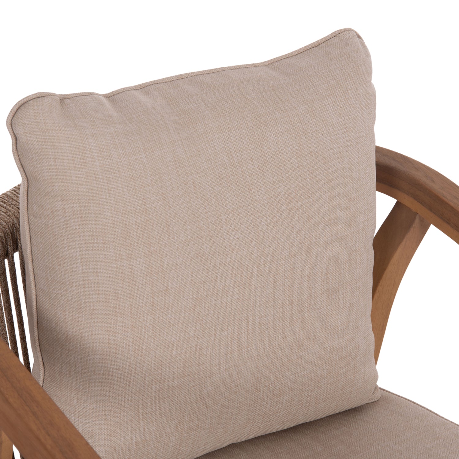 Стол CONTREL цвят натурал-бежов 61x58x75см