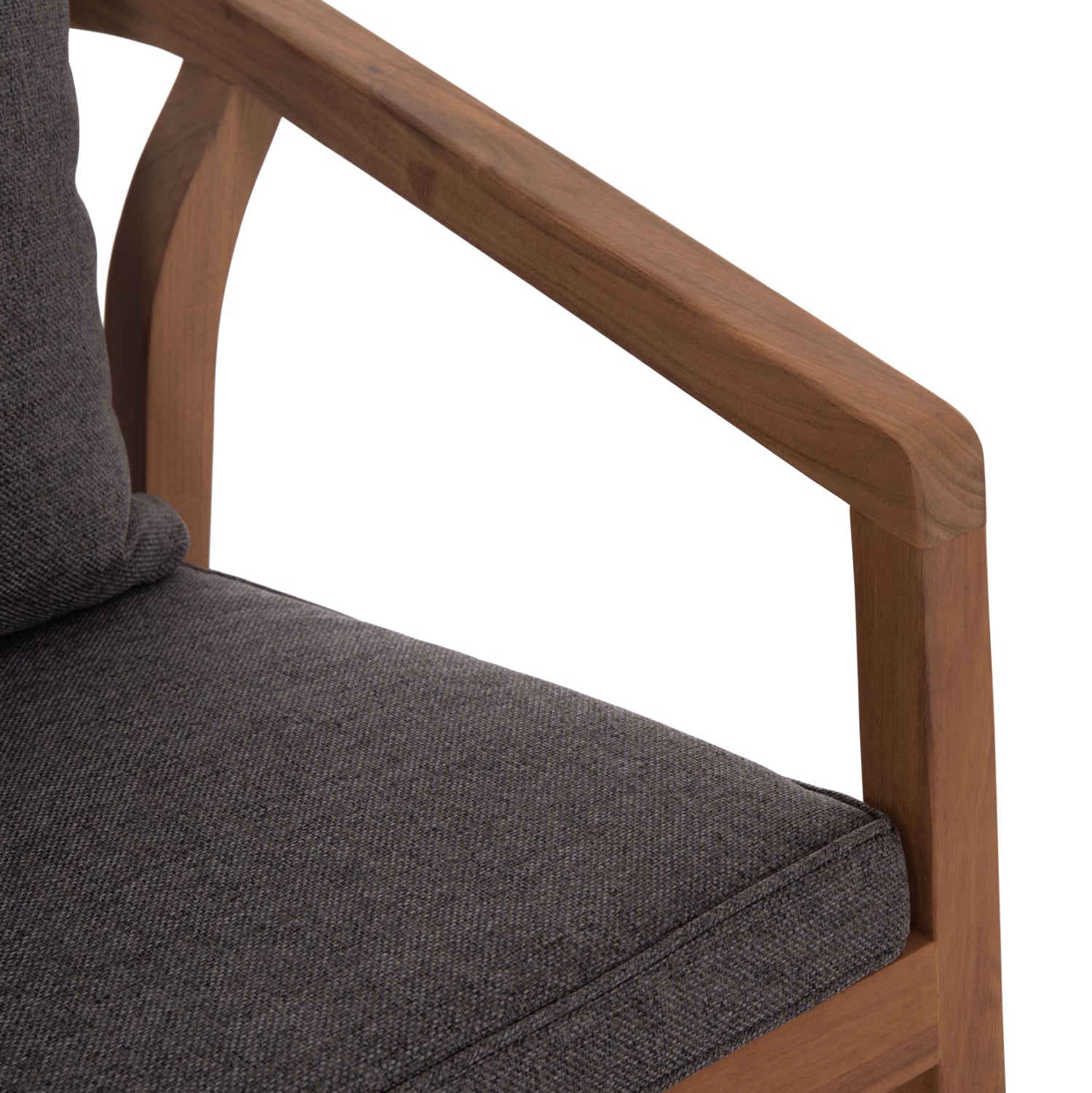 Стол CONTREL цвят натурал-сив 61x58x75см