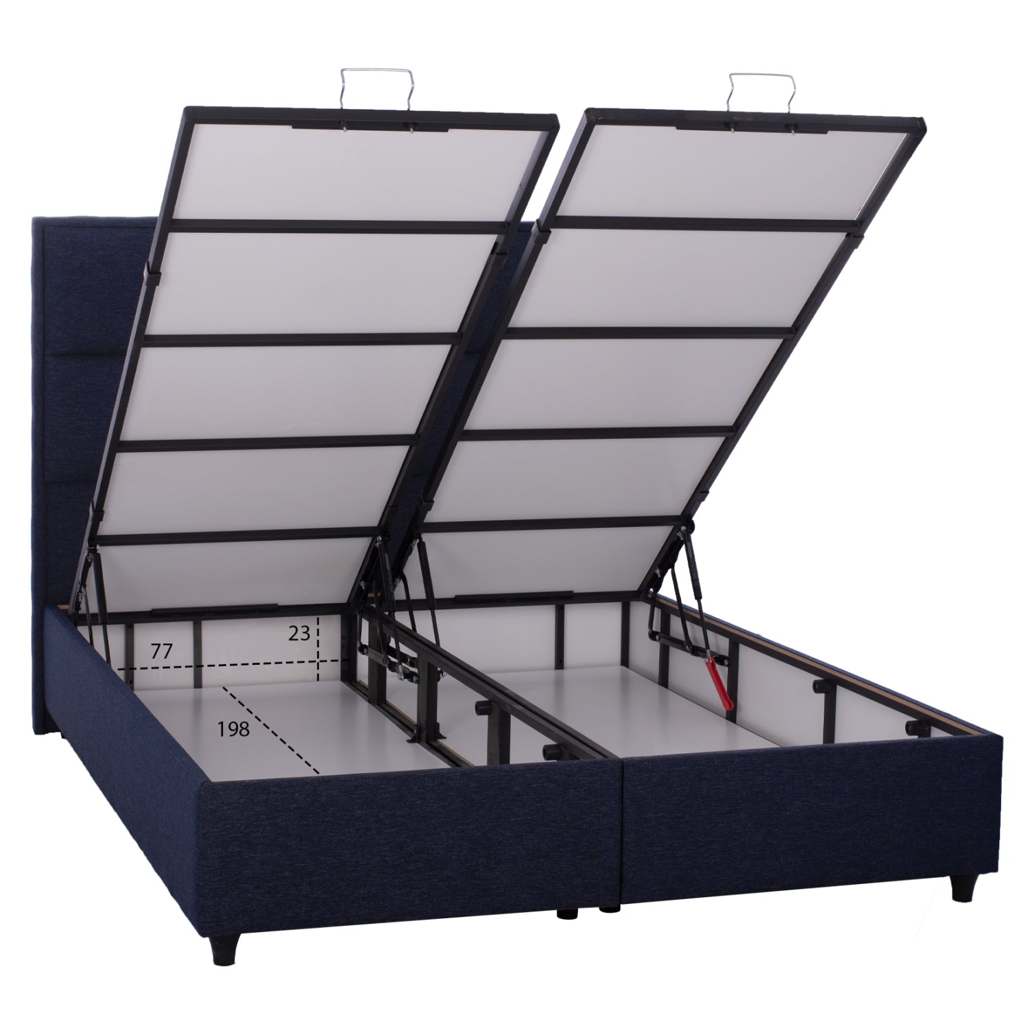 Спалня ALBA син цвят  160x200 см