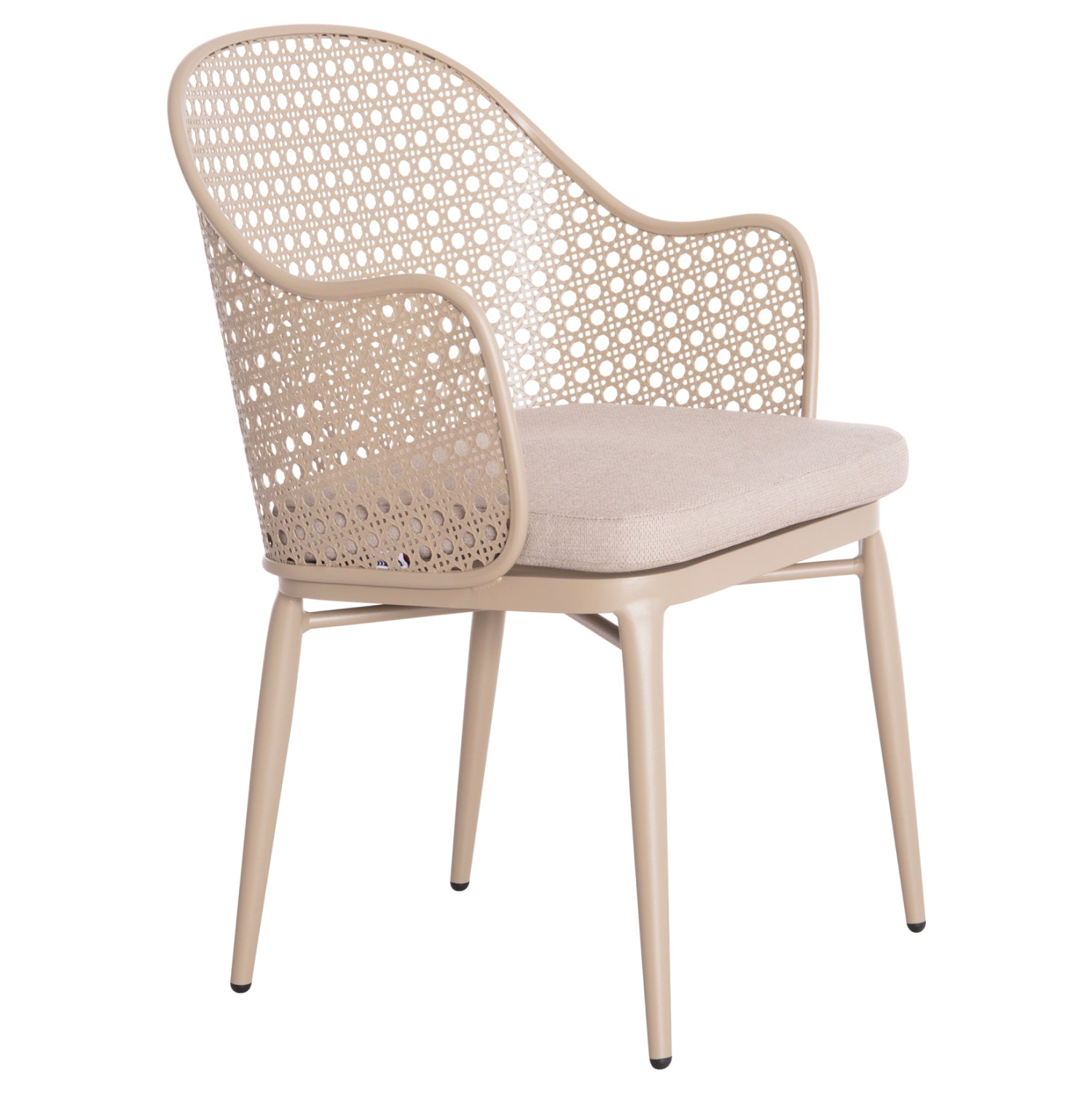 Кресло OREGO  цвят капучино 56x59x81