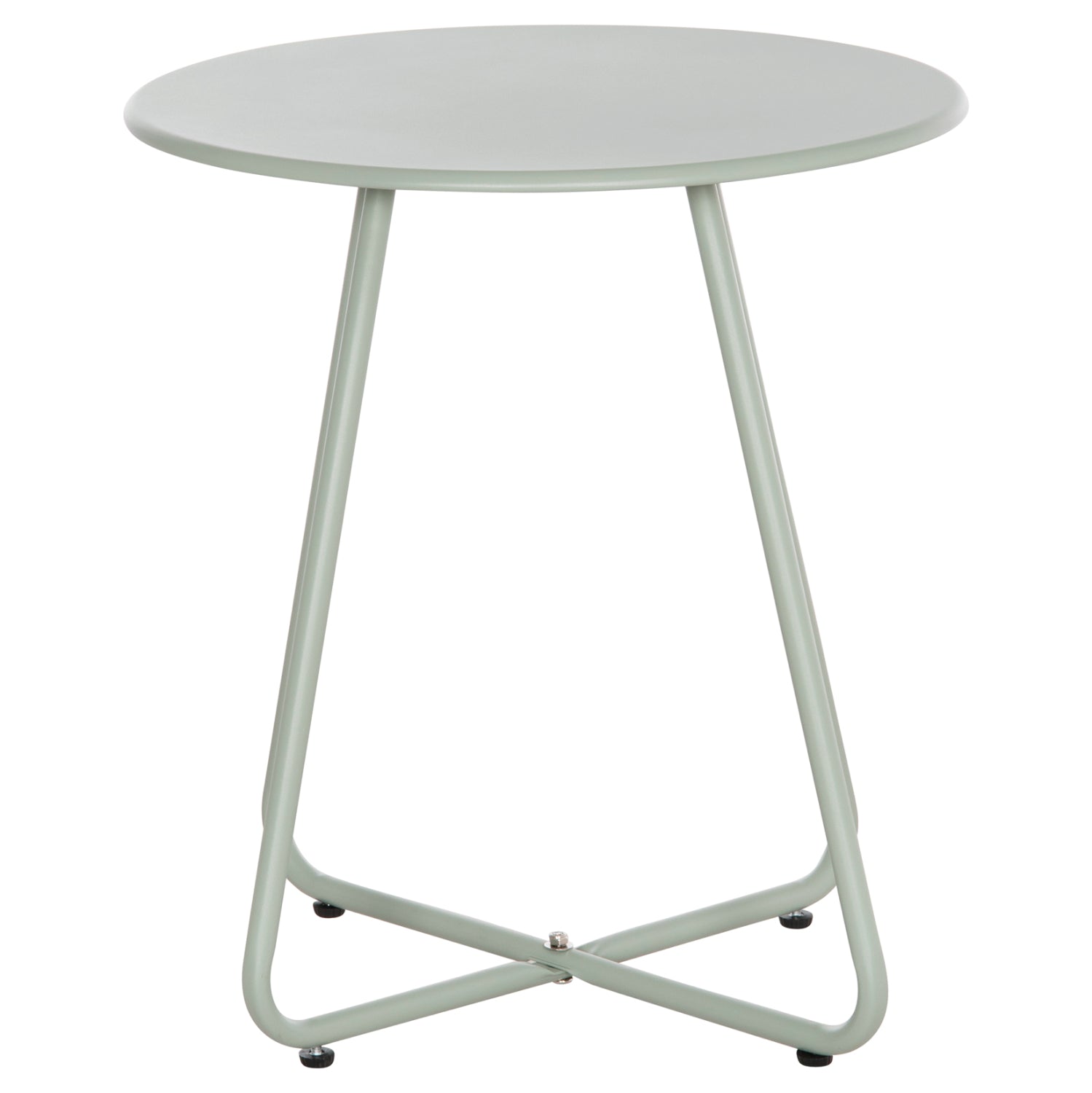 Помощна маса SAMMON цвят шам фъстък Φ45x50см