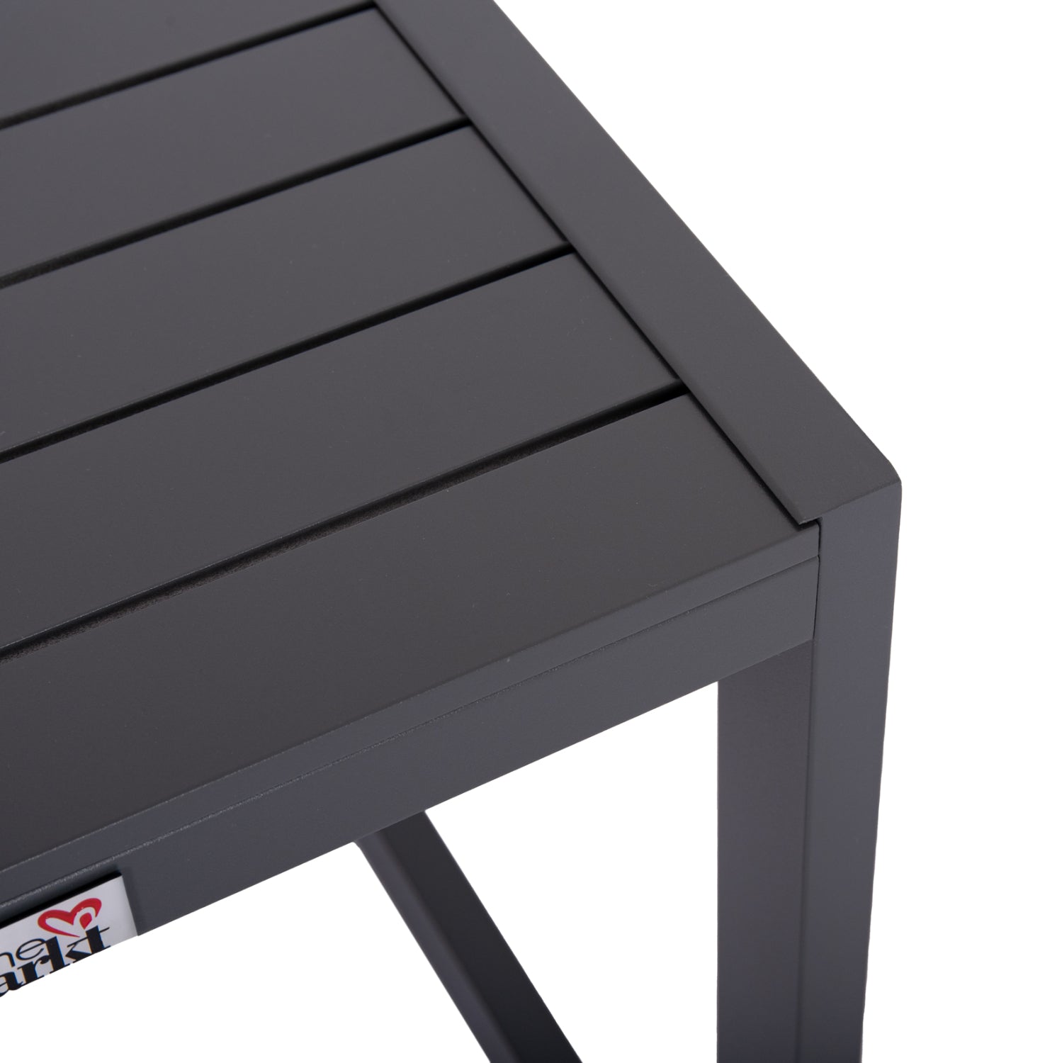 Стол маса Belling алуминиев в тъмно сиво 42x43x53см.