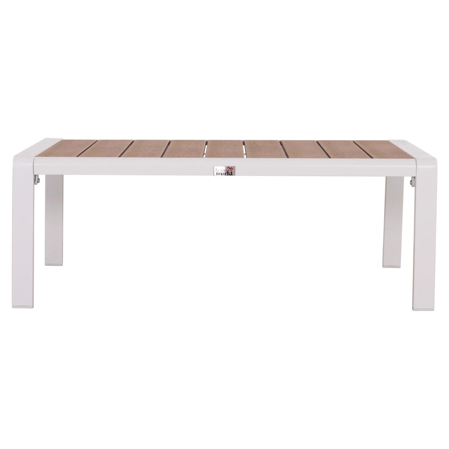 Масичка  BENTRY цвят бял-натурал 100x56x35