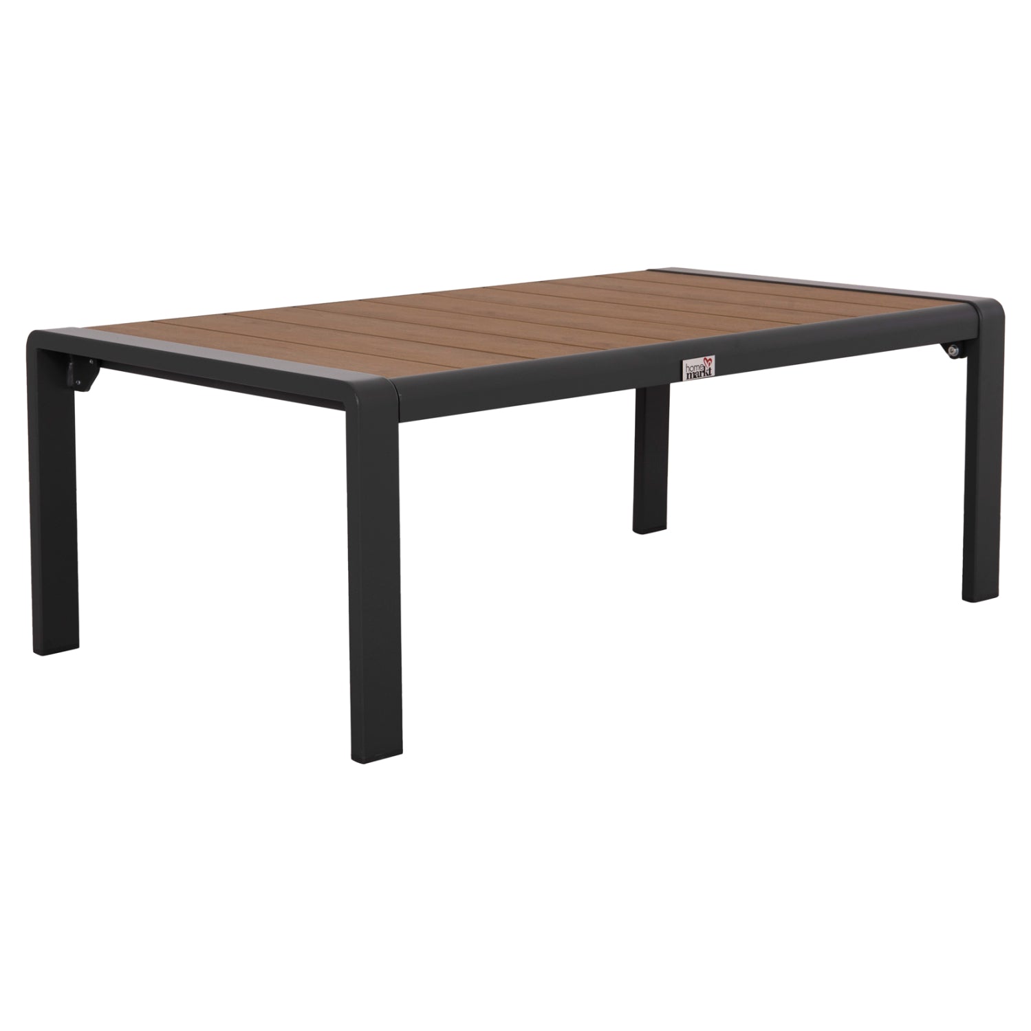 Масичка  BENTRY цвят антрацит-натурал 100x56x35