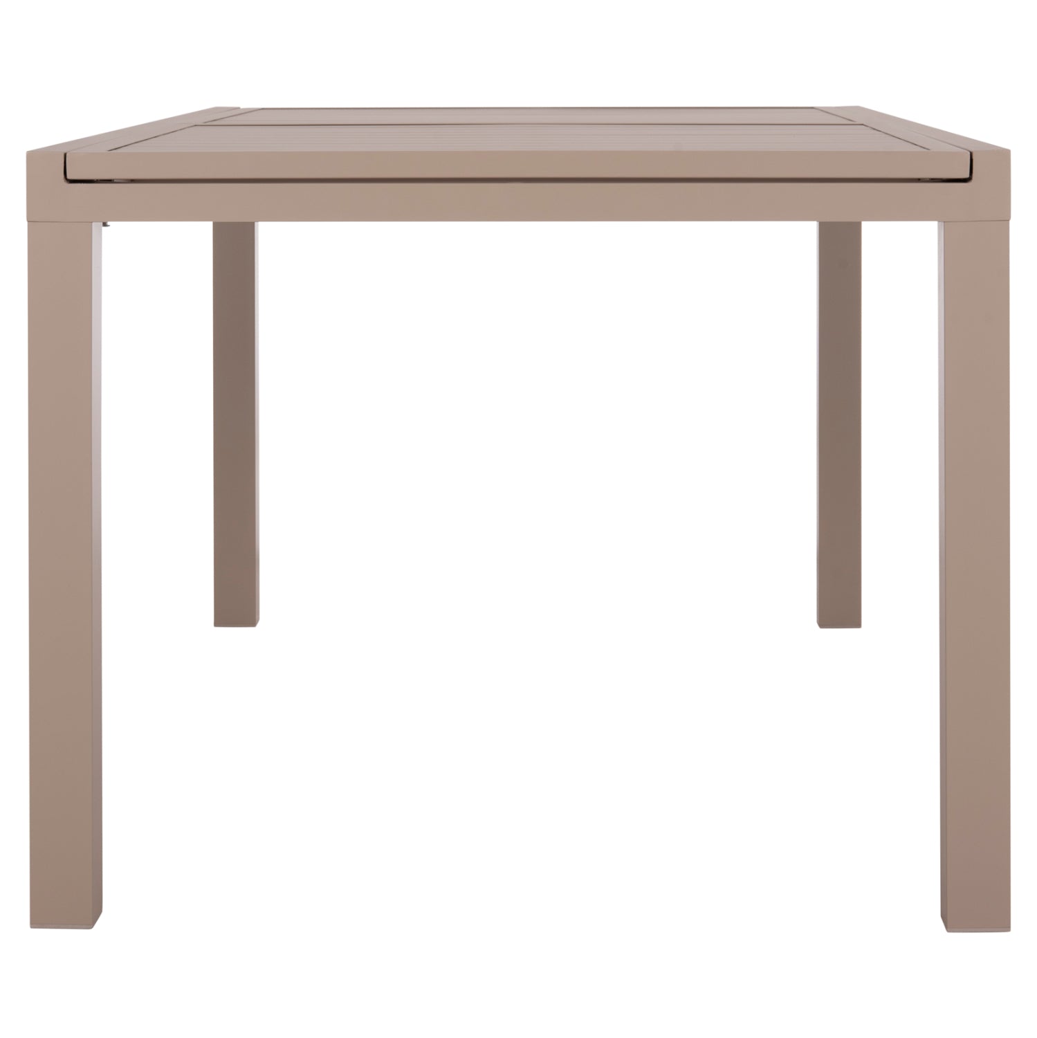 Разтегателна маса KRUM алуминиев капучино 160-240x90x73hсм