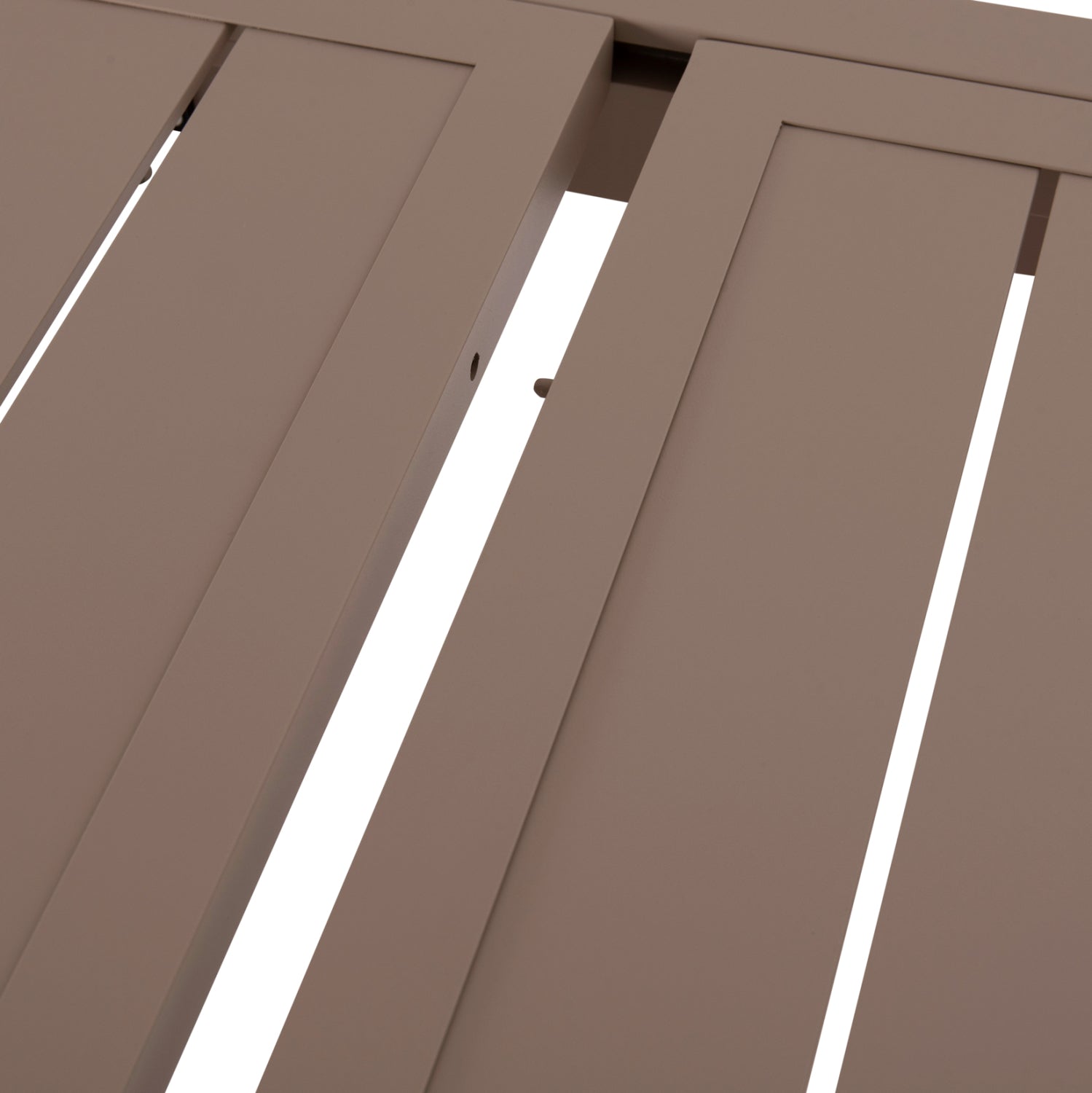 Разтегателна маса Krum алуминиев капучино 160-240x90x73hсм