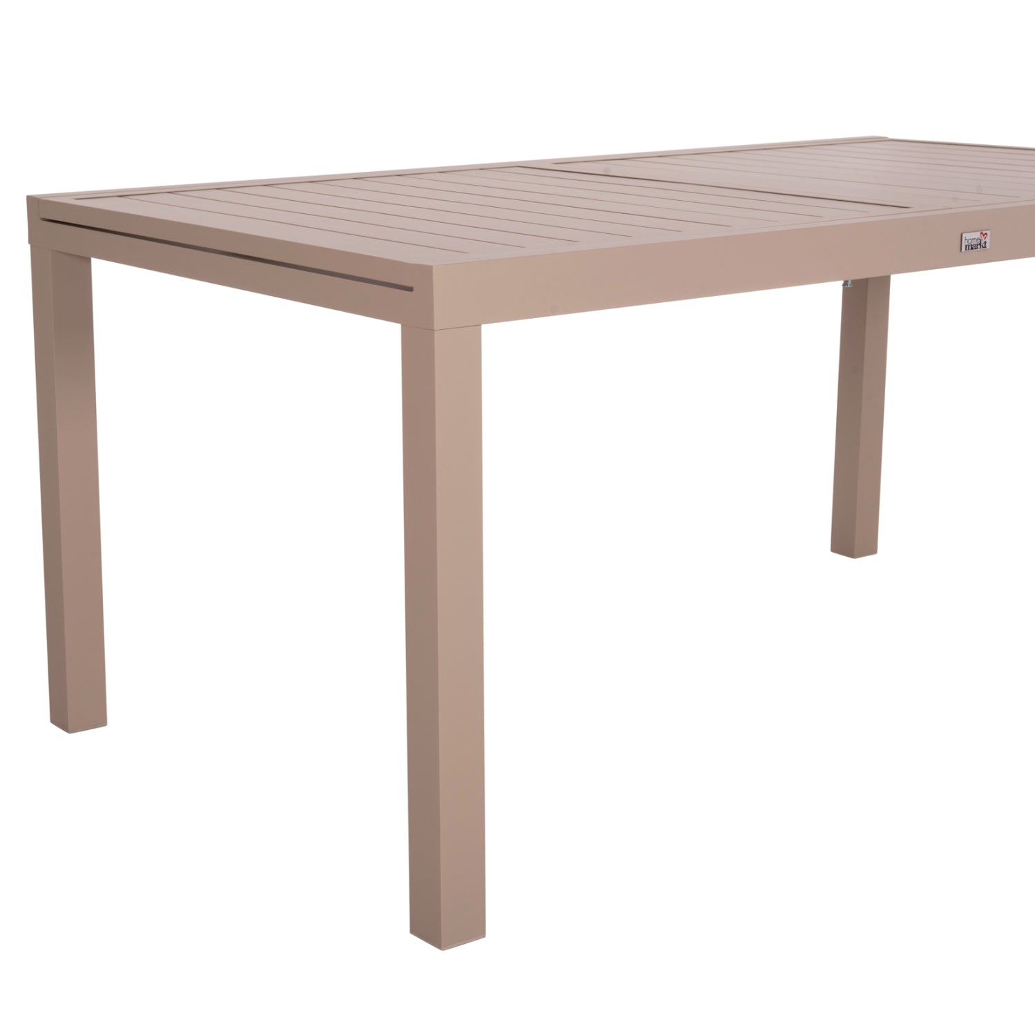 Разтегателна маса KRUM алуминиев капучино 160-240x90x73hсм