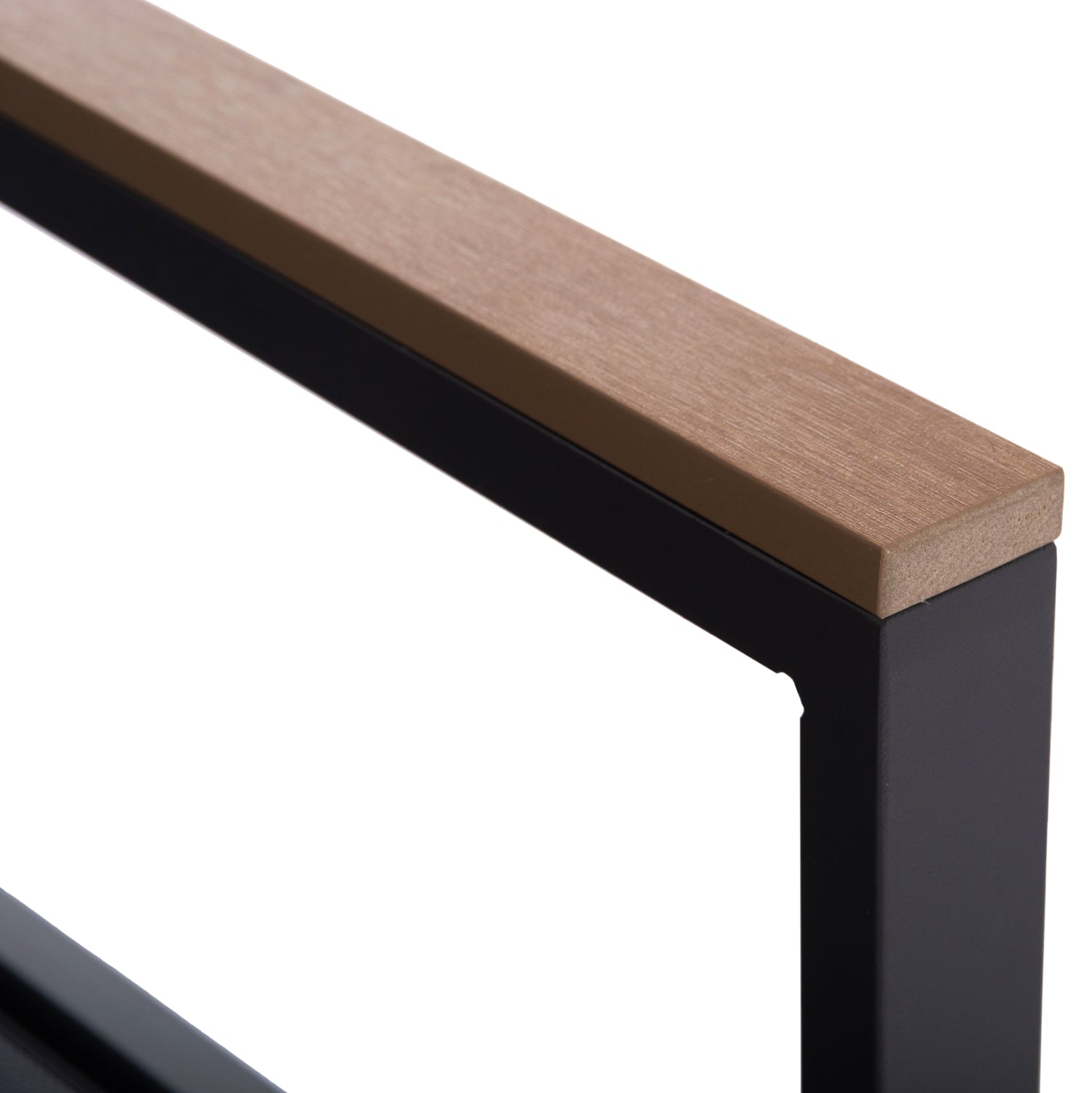 Външен комплект 4бр. Жулиет сив алуминий-текстил--закалено стъкло с маса Φ60x36.5