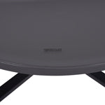 Външен комплект 4бр. Жулиет сив алуминий-текстил--закалено стъкло с маса Φ60x36.5