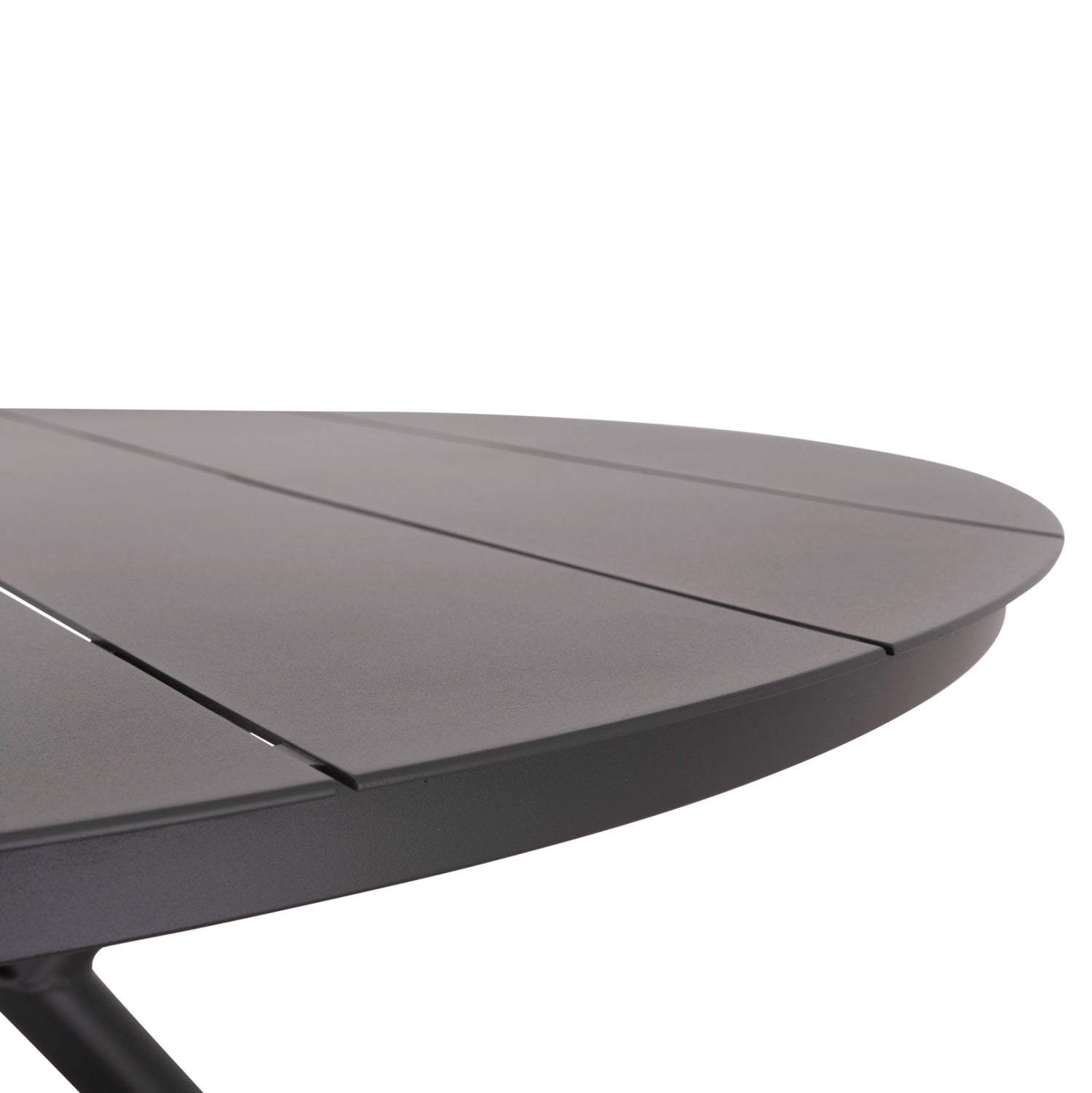 Маса  HIGER алуминиева  тъмно сив цвят  Φ126x74