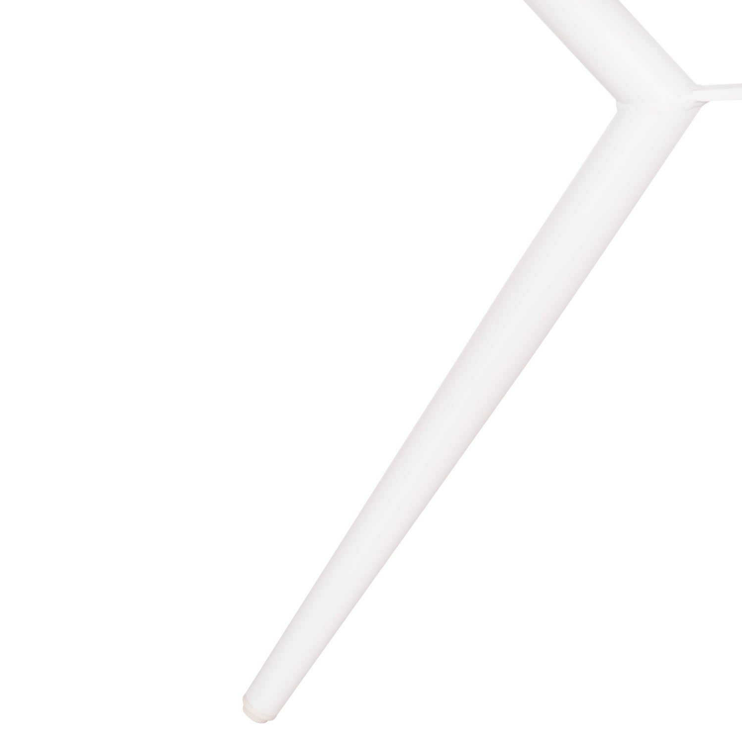 Маса   HIGER  ф126x74см алуминиева бял цвят