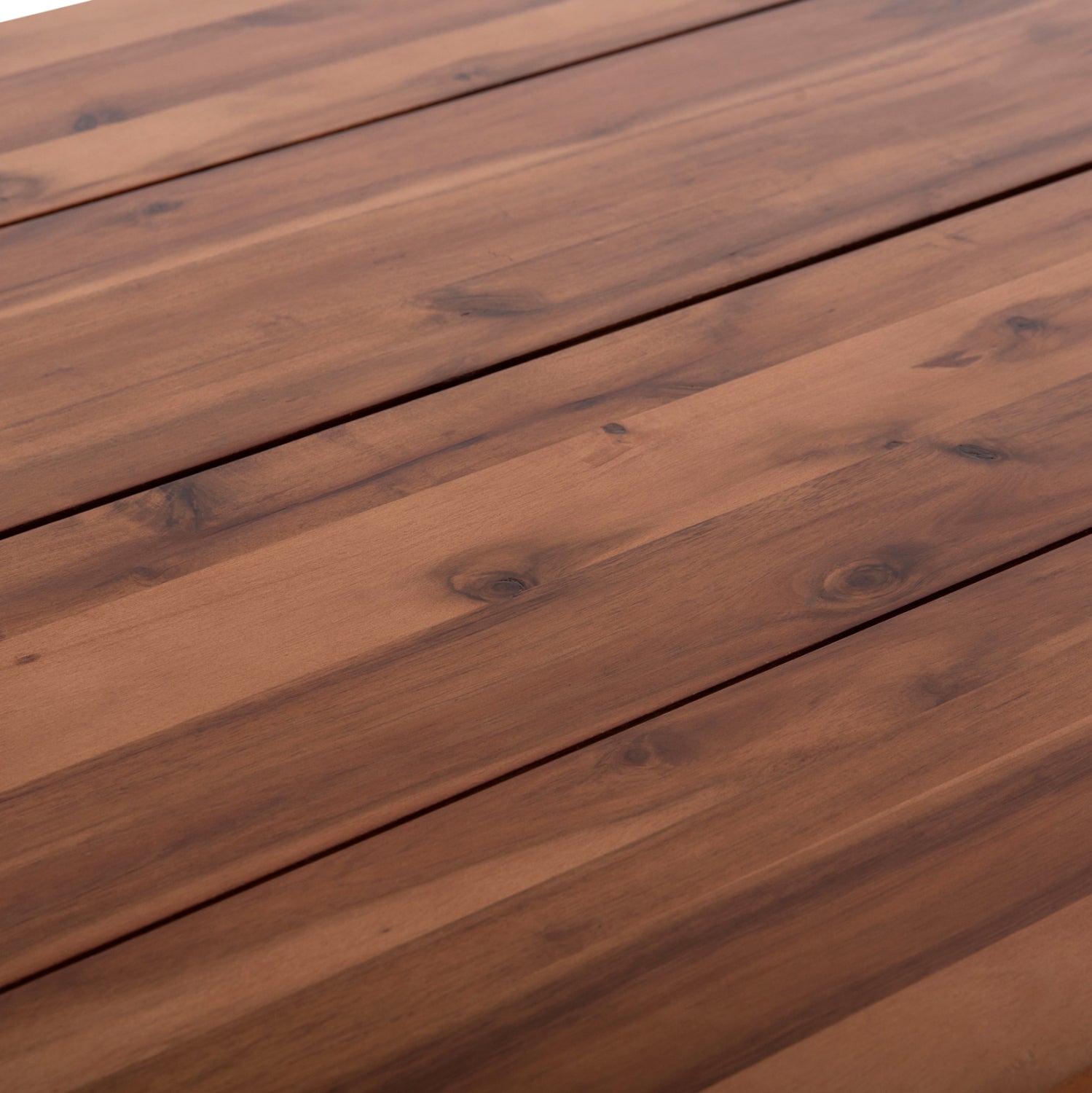 Трапезна маса FRIGGO акациево дърво--метални крака 160x80x77см