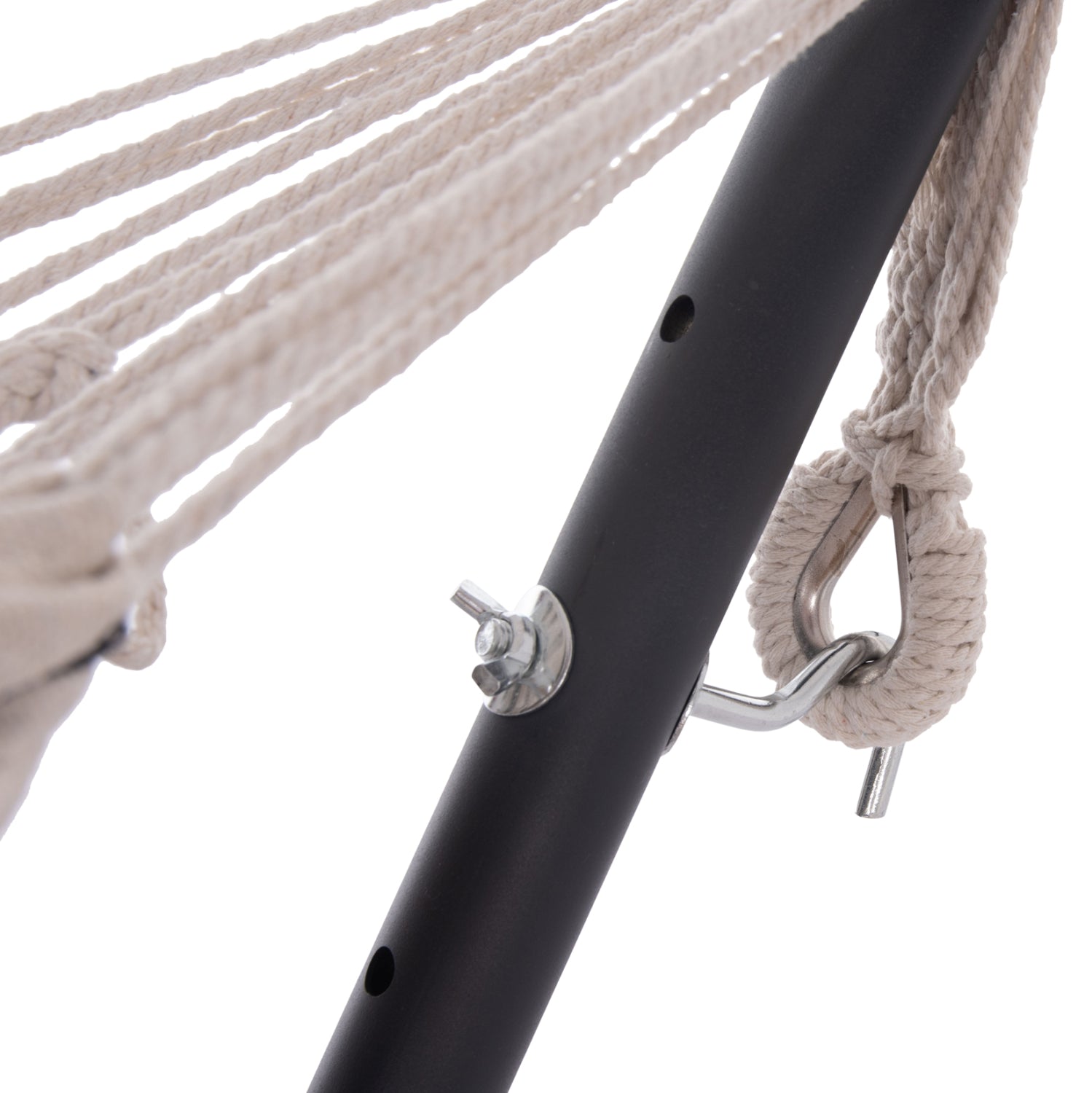 Хамак CRAVE цвят бял-бял-антрацит 265x93x105