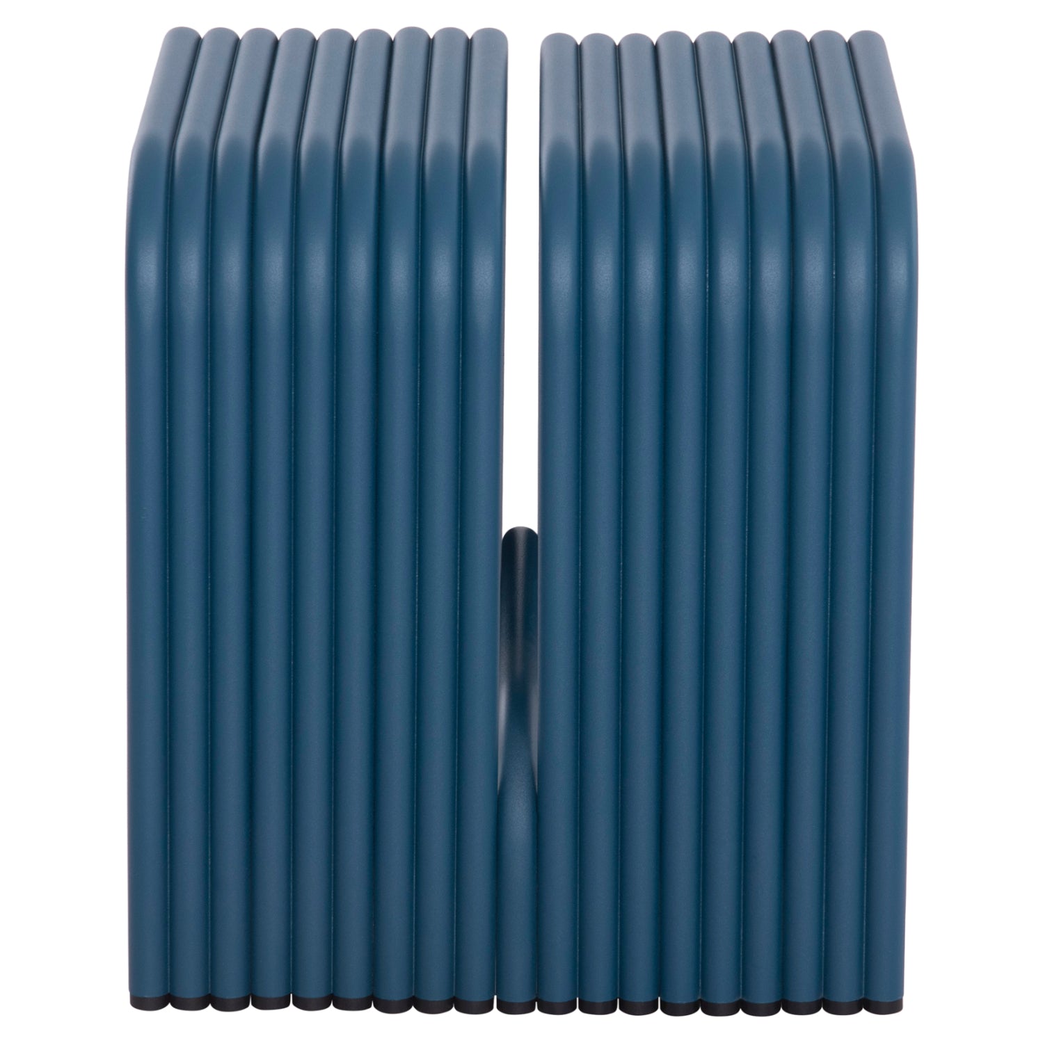 Табуретка INTREPID алуминий в син цвят 40x38x42.5см