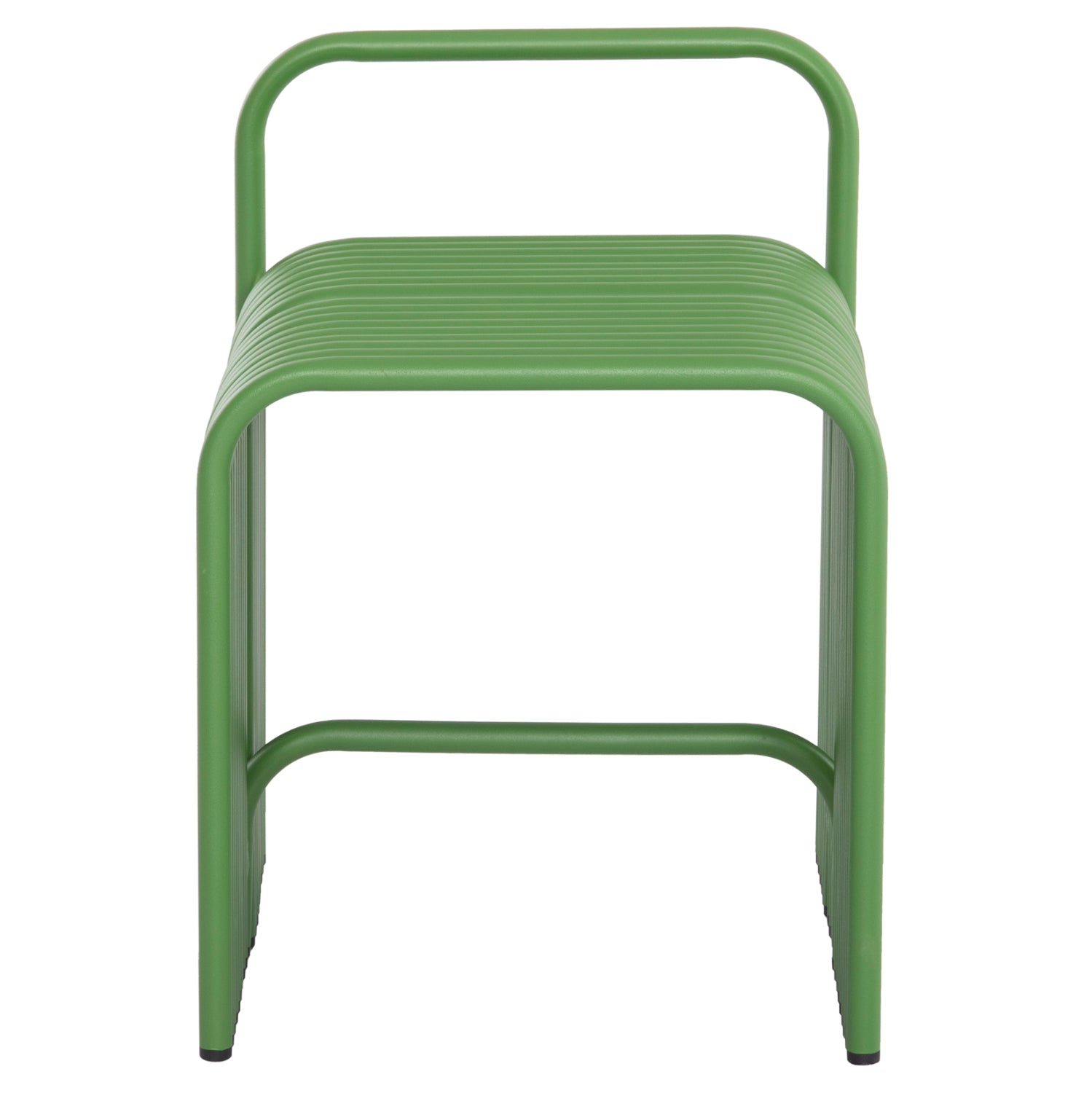 Табуретка INTREPID алуминий в зелен цвят 40x38x55см