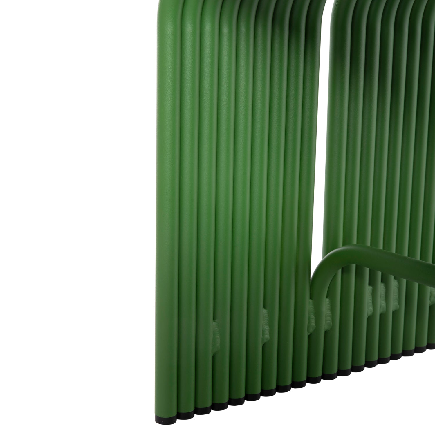 Табуретка INTREPID алуминий в зелен цвят 40x38x55см